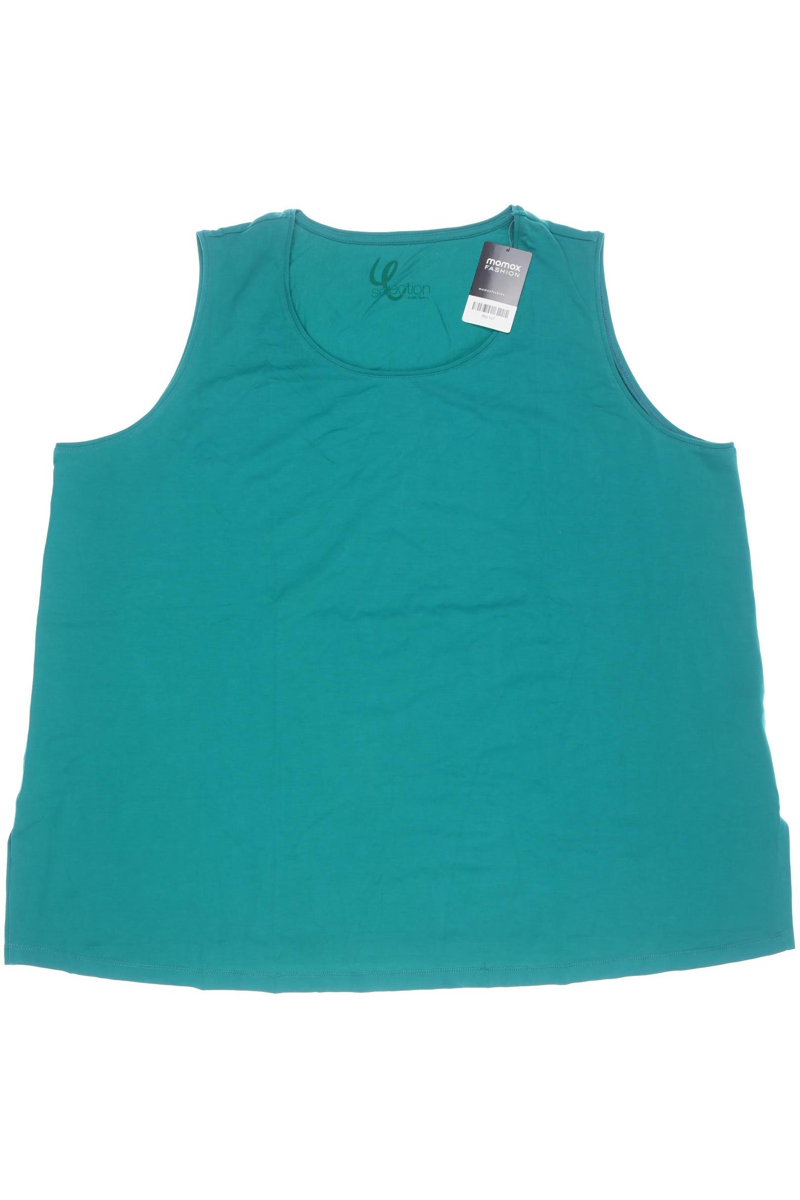 

Selection by Ulla Popken Damen Top, türkis, Gr. 54