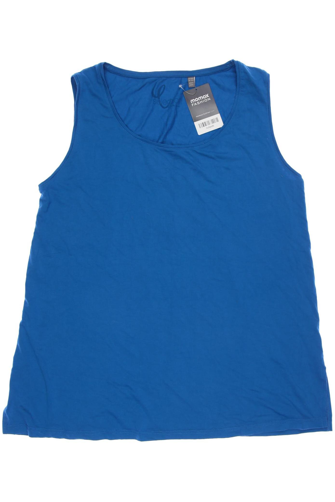 

Selection by Ulla Popken Damen Top, blau, Gr. 42