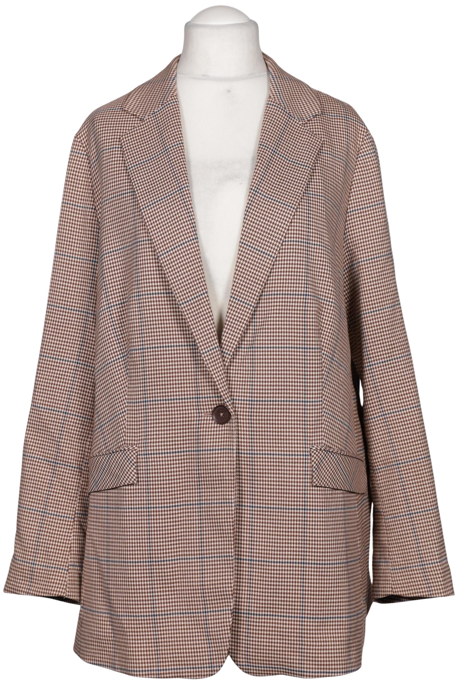 

Selection by Ulla Popken Damen Blazer, beige, Gr. 52