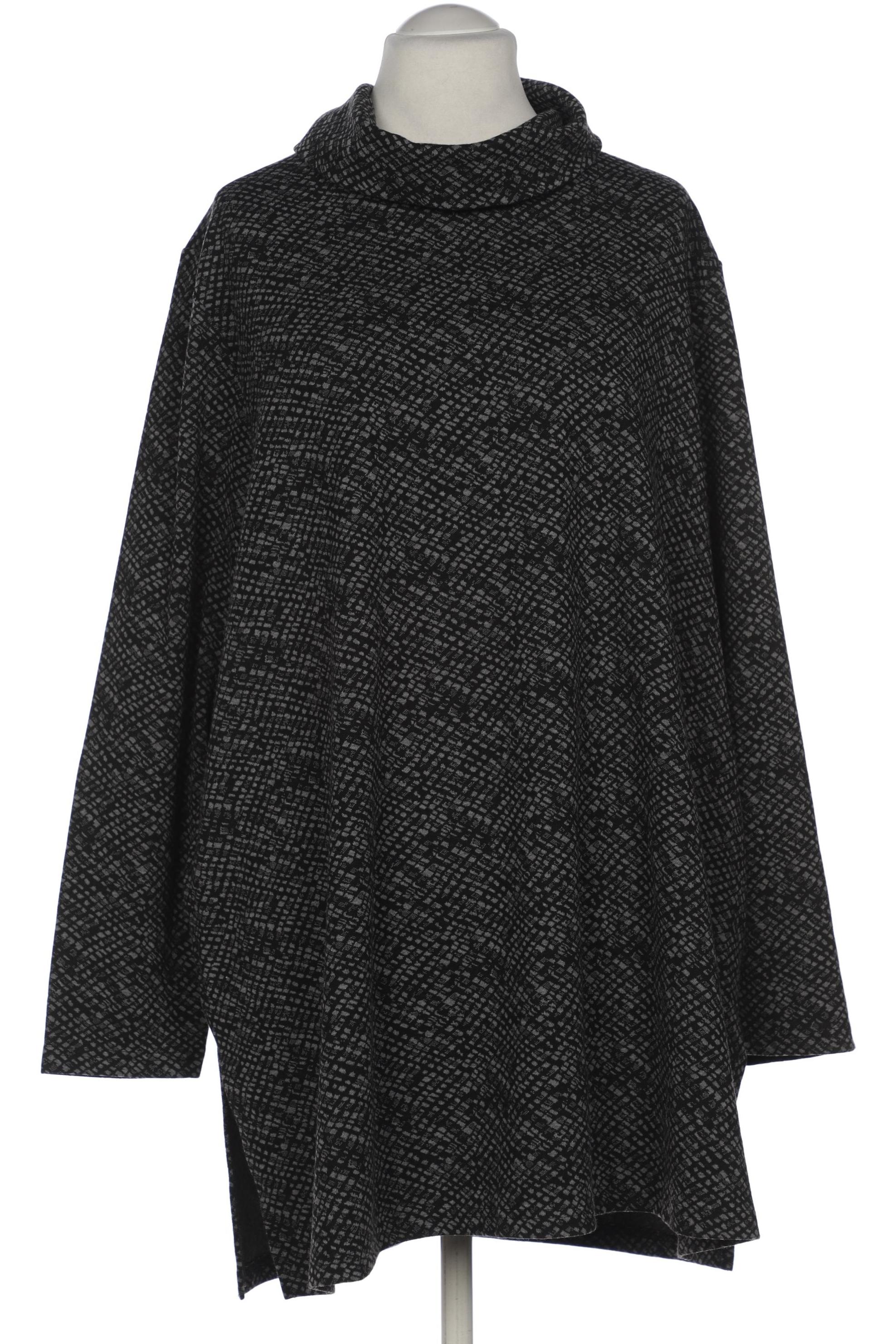 

Selection by Ulla Popken Damen Sweatshirt, schwarz, Gr. 54