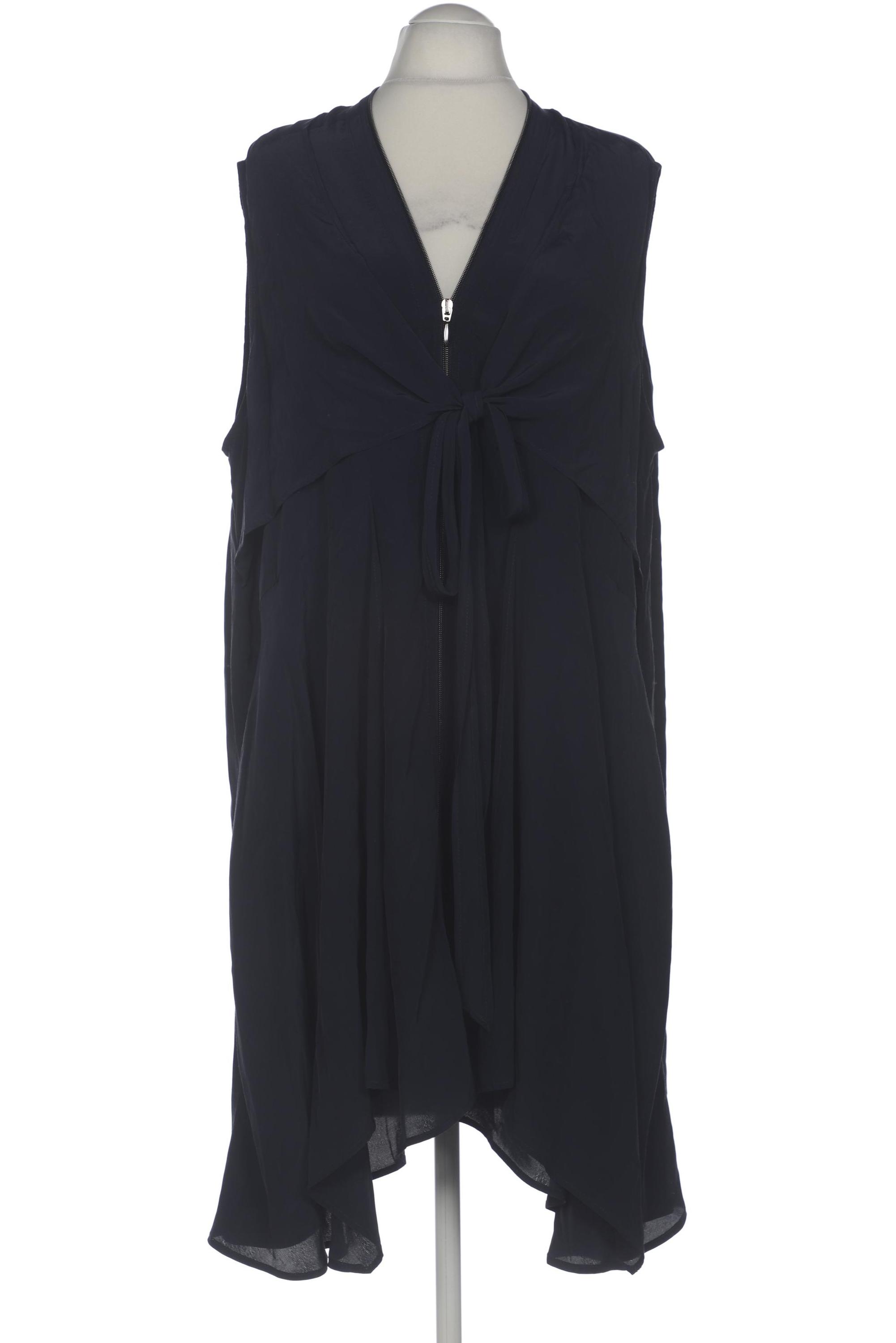 

Selection by Ulla Popken Damen Bluse, marineblau, Gr. 52