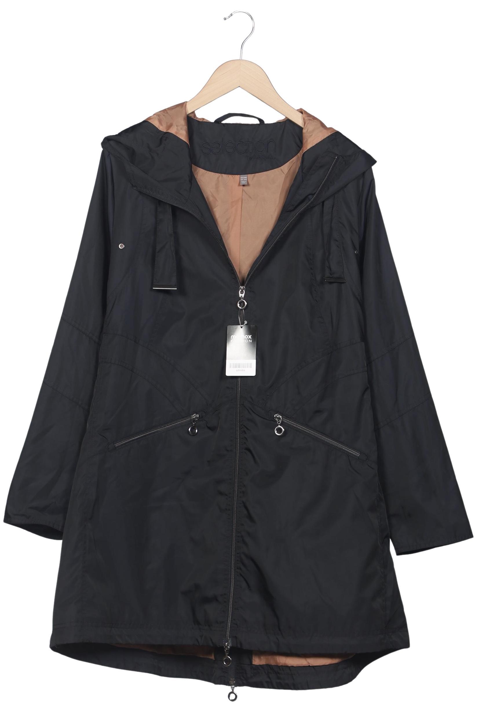 

Selection by Ulla Popken Damen Mantel, schwarz, Gr. 46