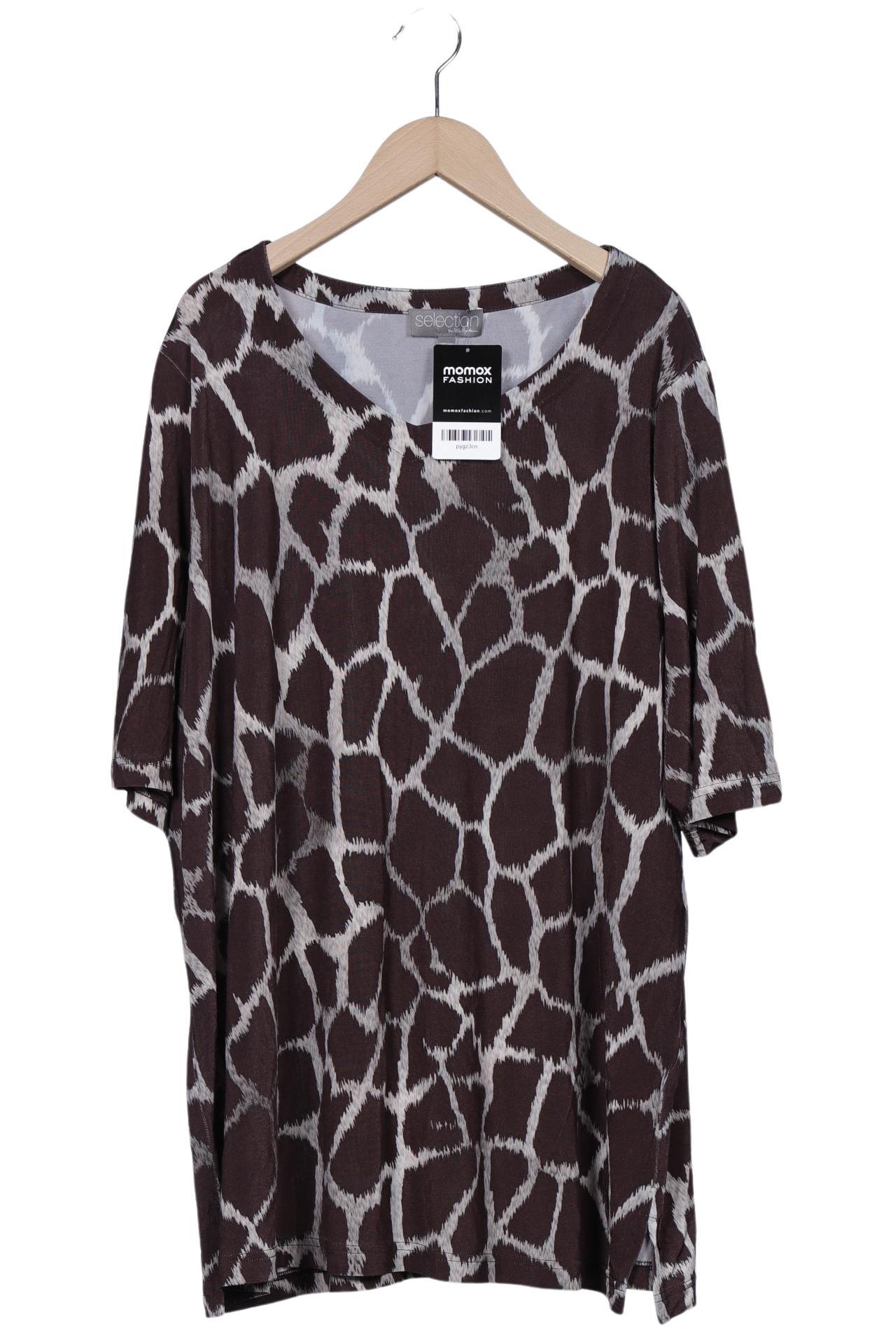 

Selection by Ulla Popken Damen T-Shirt, bordeaux, Gr. 50