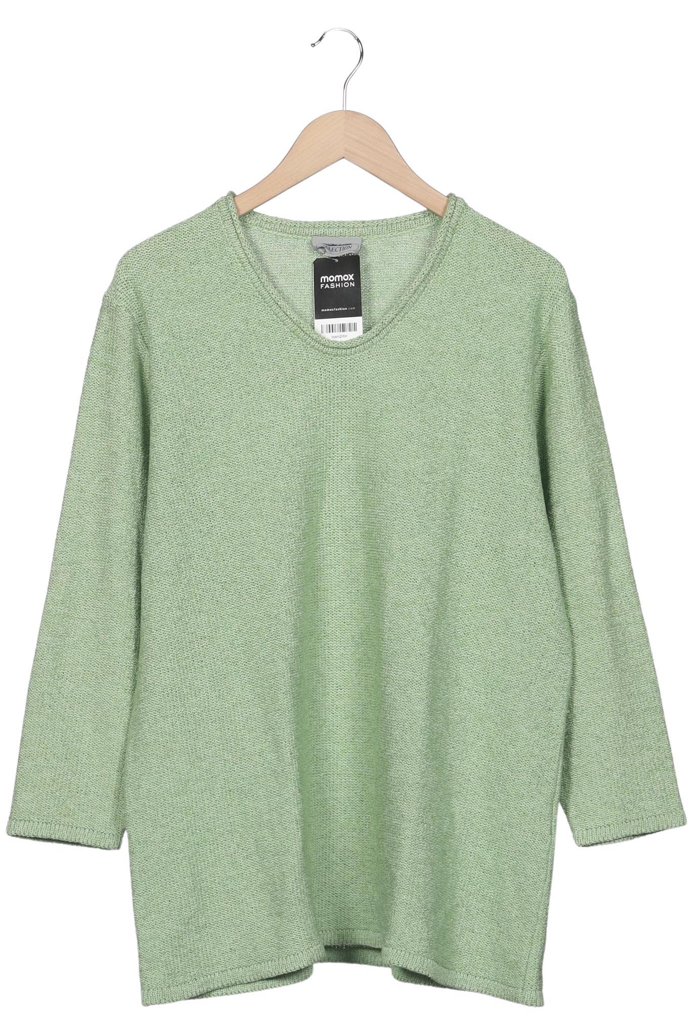 

Selection by Ulla Popken Damen Pullover, hellgrün, Gr. 42