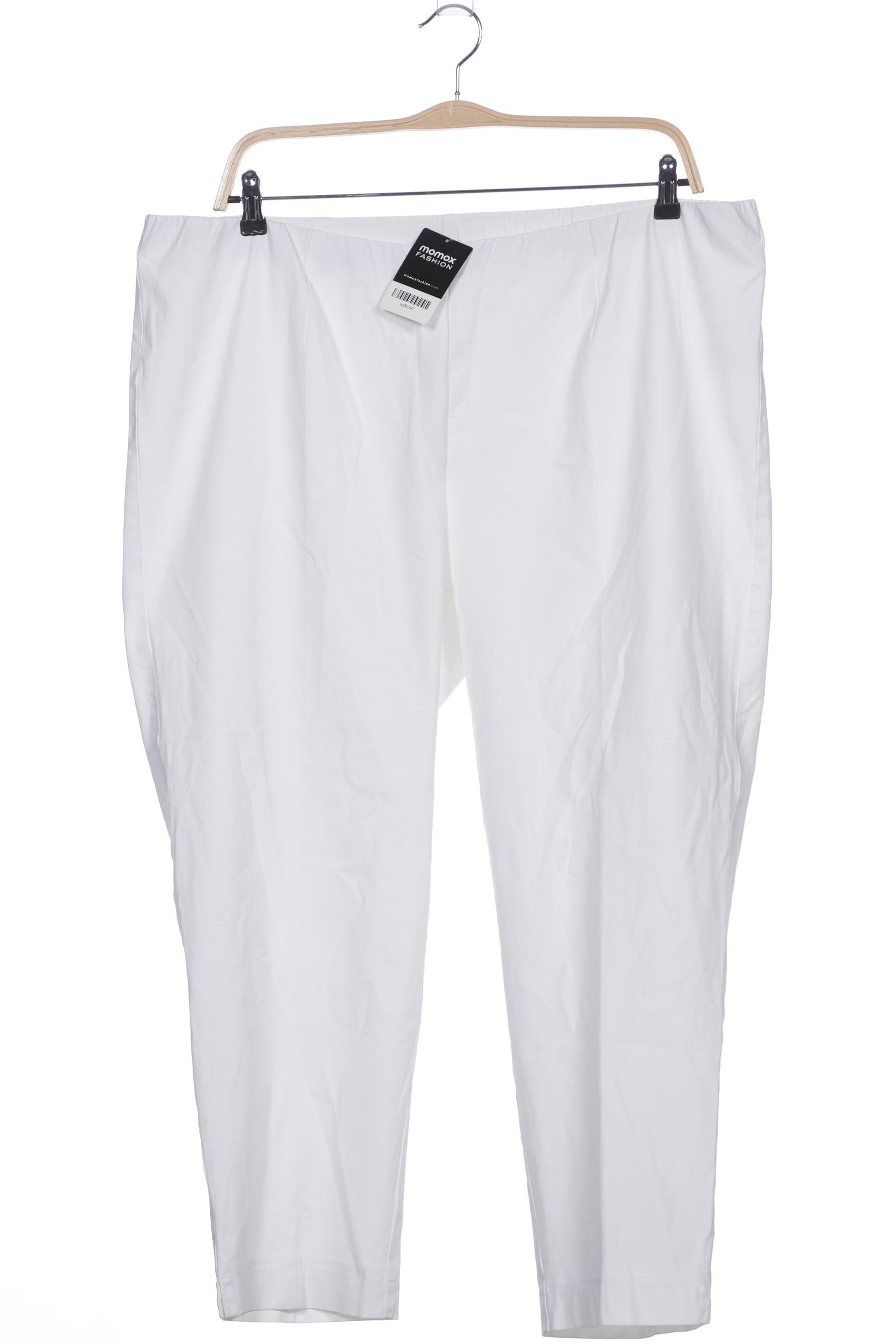 

Selection by Ulla Popken Damen Stoffhose, weiß, Gr. 52