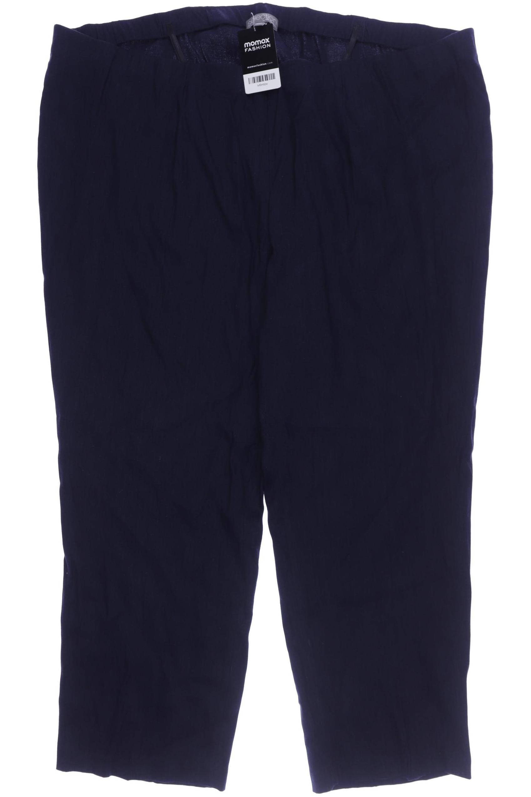 

Selection by Ulla Popken Damen Stoffhose, marineblau, Gr. 56