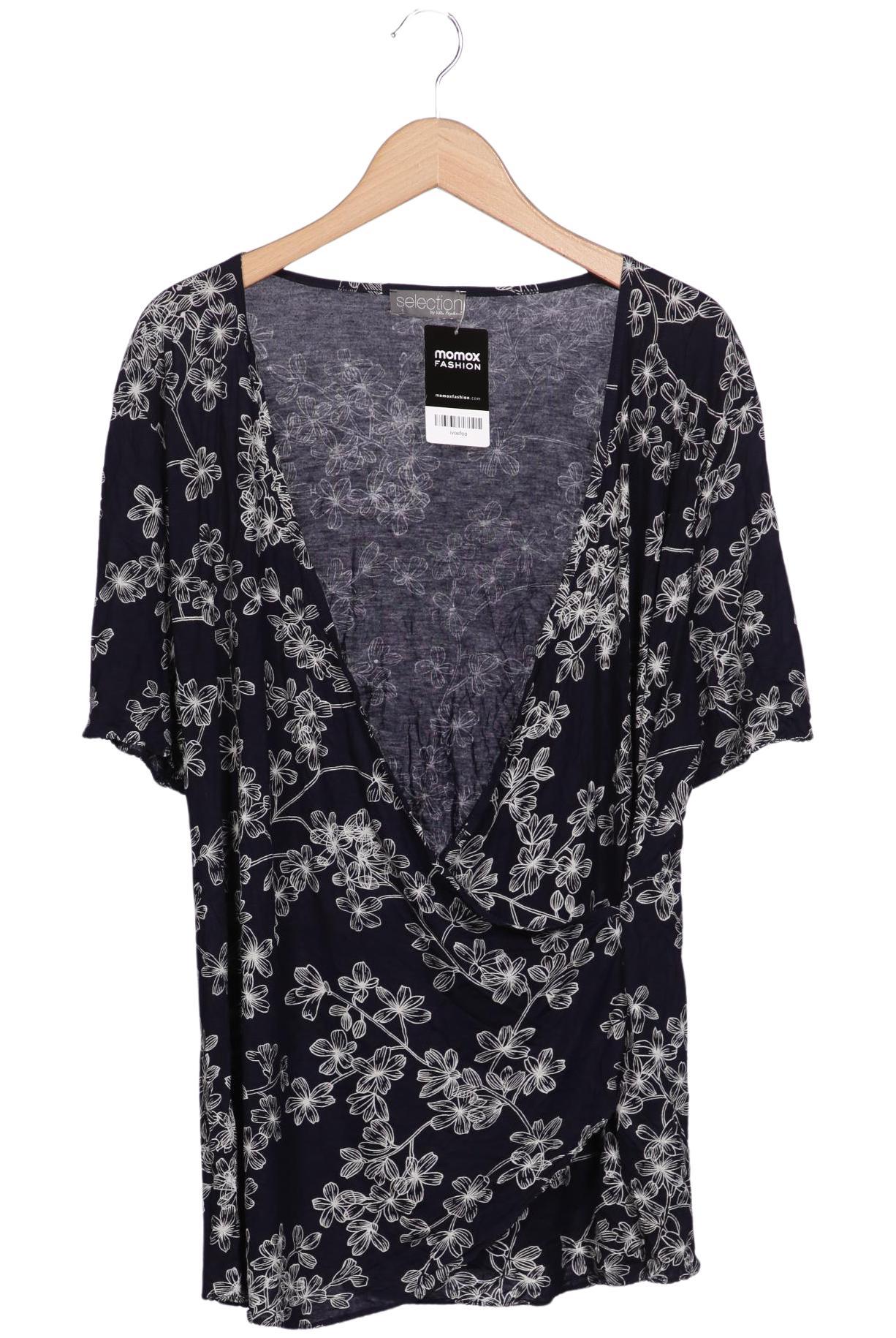 

Selection by Ulla Popken Damen T-Shirt, marineblau, Gr. 46