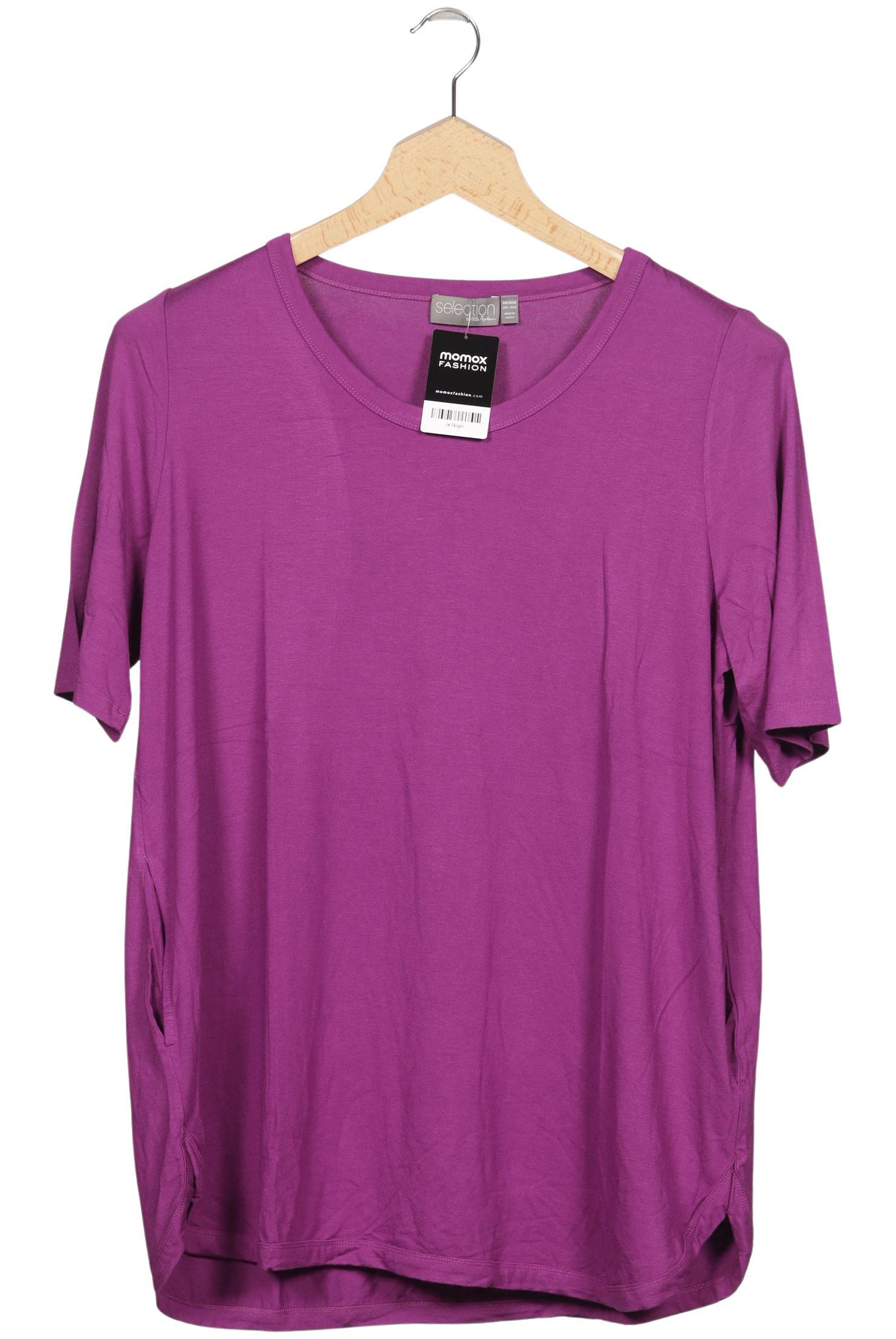 

Selection by Ulla Popken Damen T-Shirt, flieder, Gr. 46