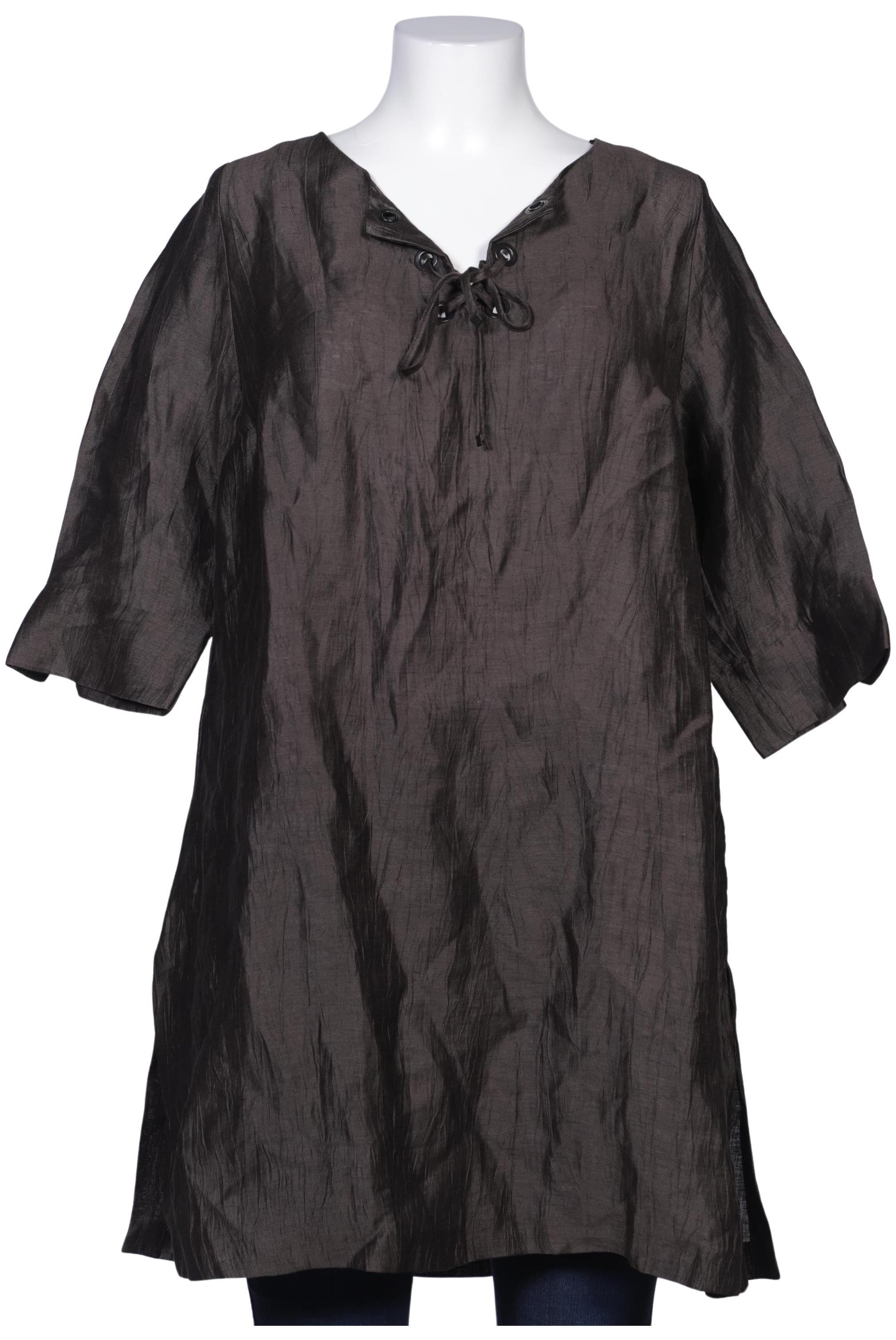 

Selection by Ulla Popken Damen Bluse, braun, Gr. 42