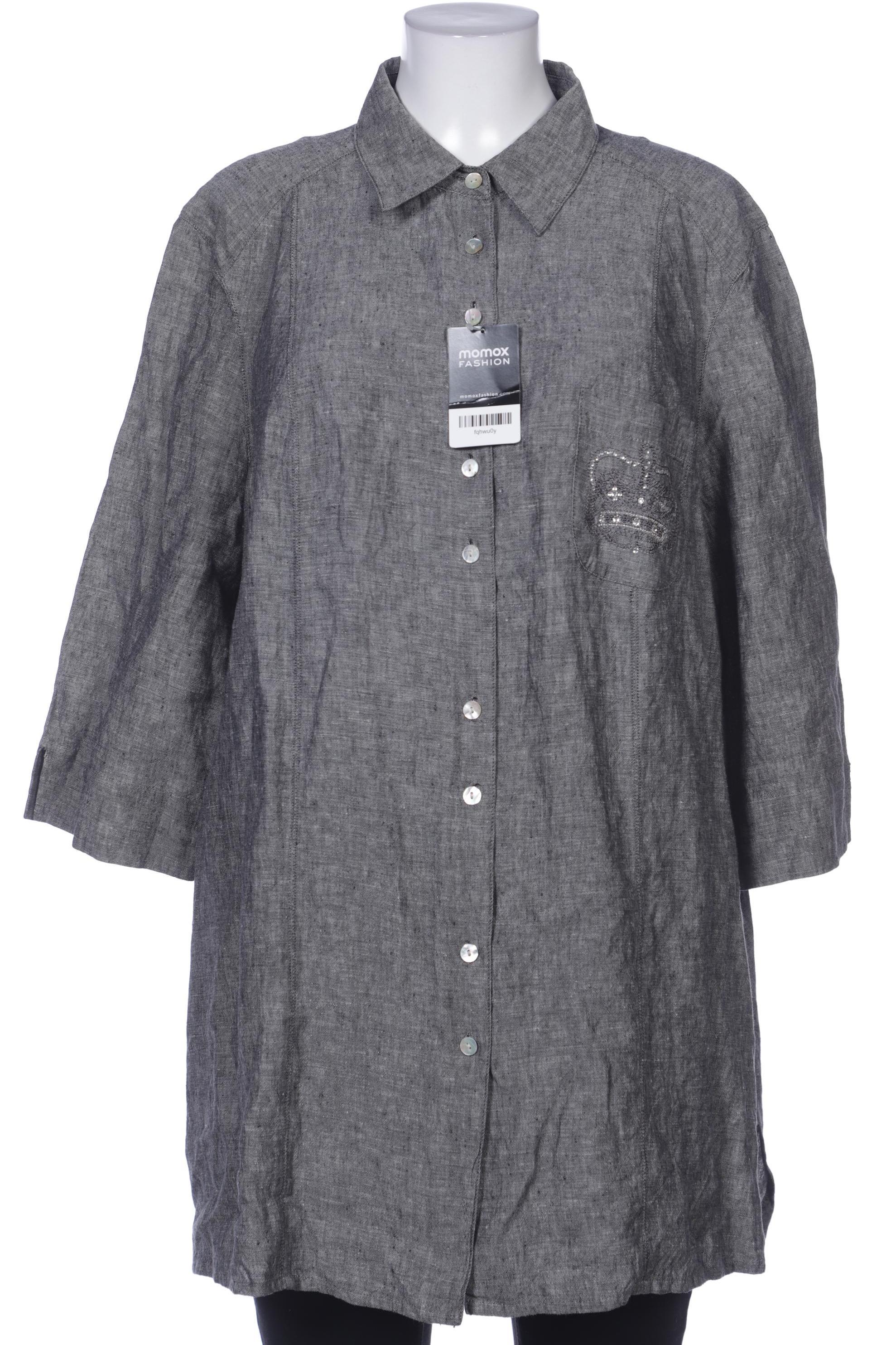 

Selection by Ulla Popken Damen Bluse, grau, Gr. 50