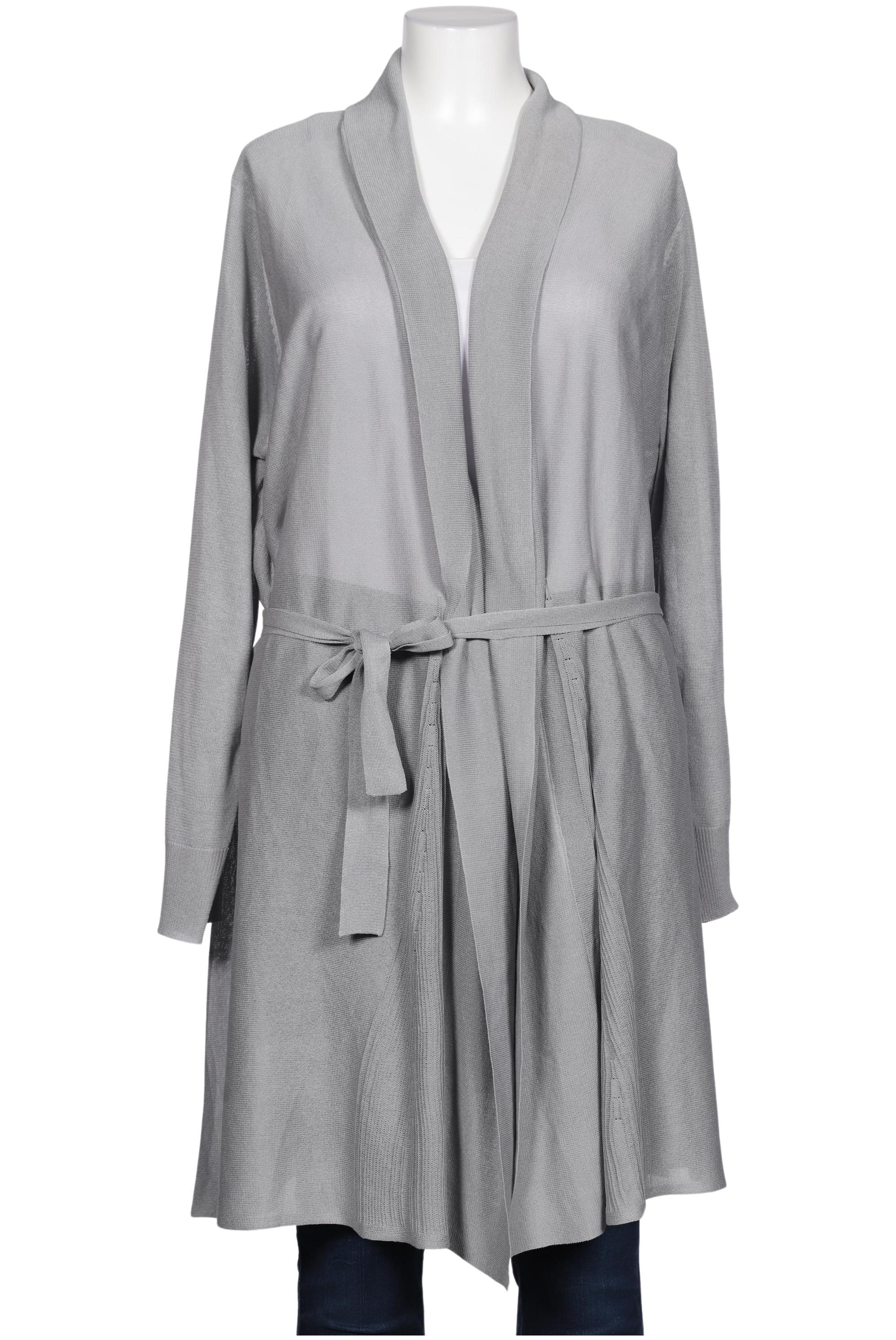 

Selection by Ulla Popken Damen Strickjacke, grau, Gr. 46
