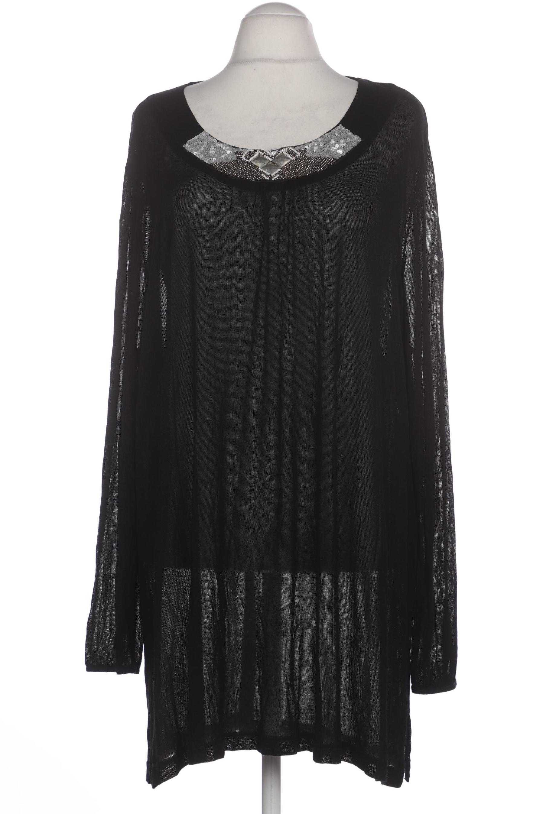 

Selection by Ulla Popken Damen Langarmshirt, schwarz, Gr. 54