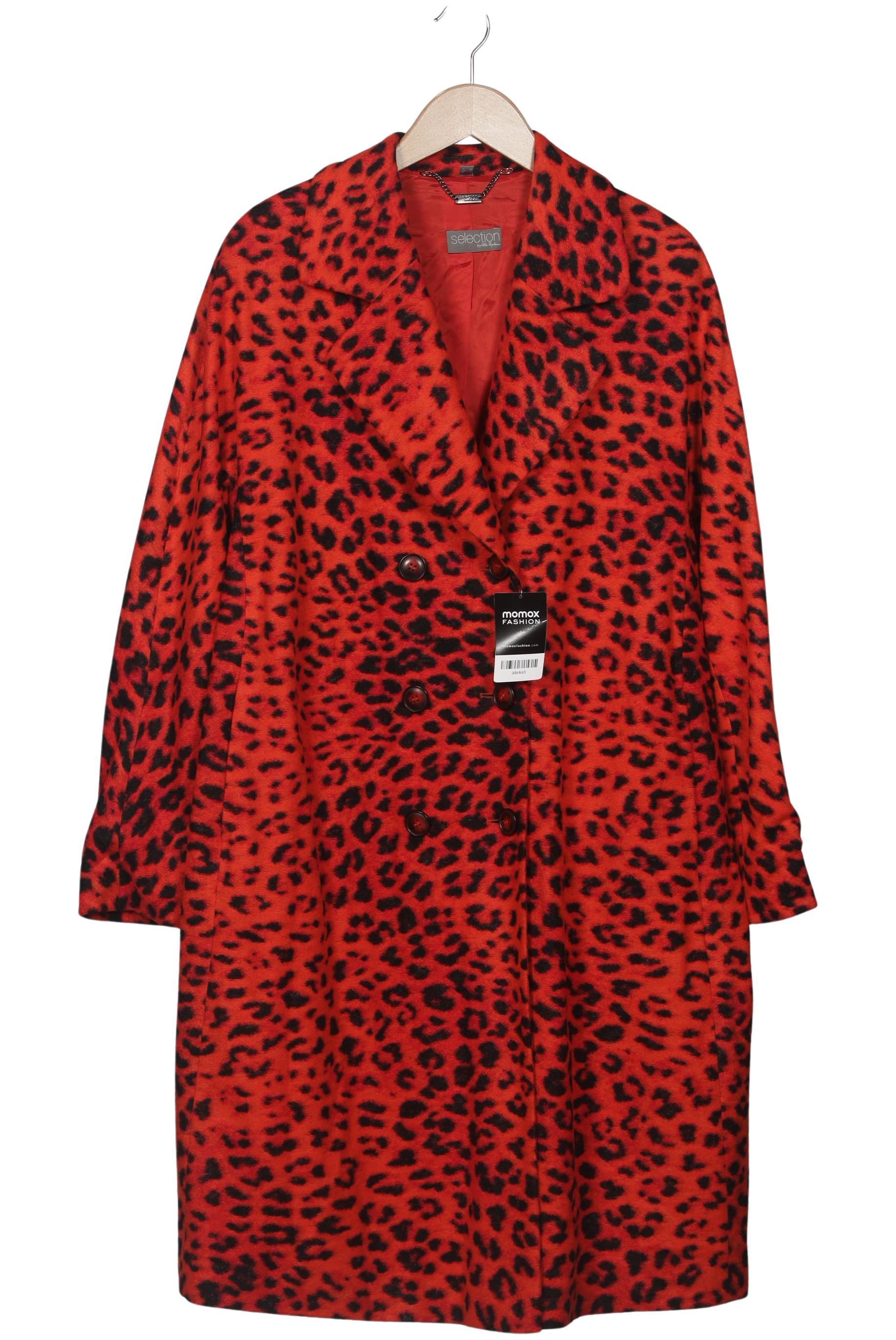 

Selection by Ulla Popken Damen Mantel, rot, Gr. 48