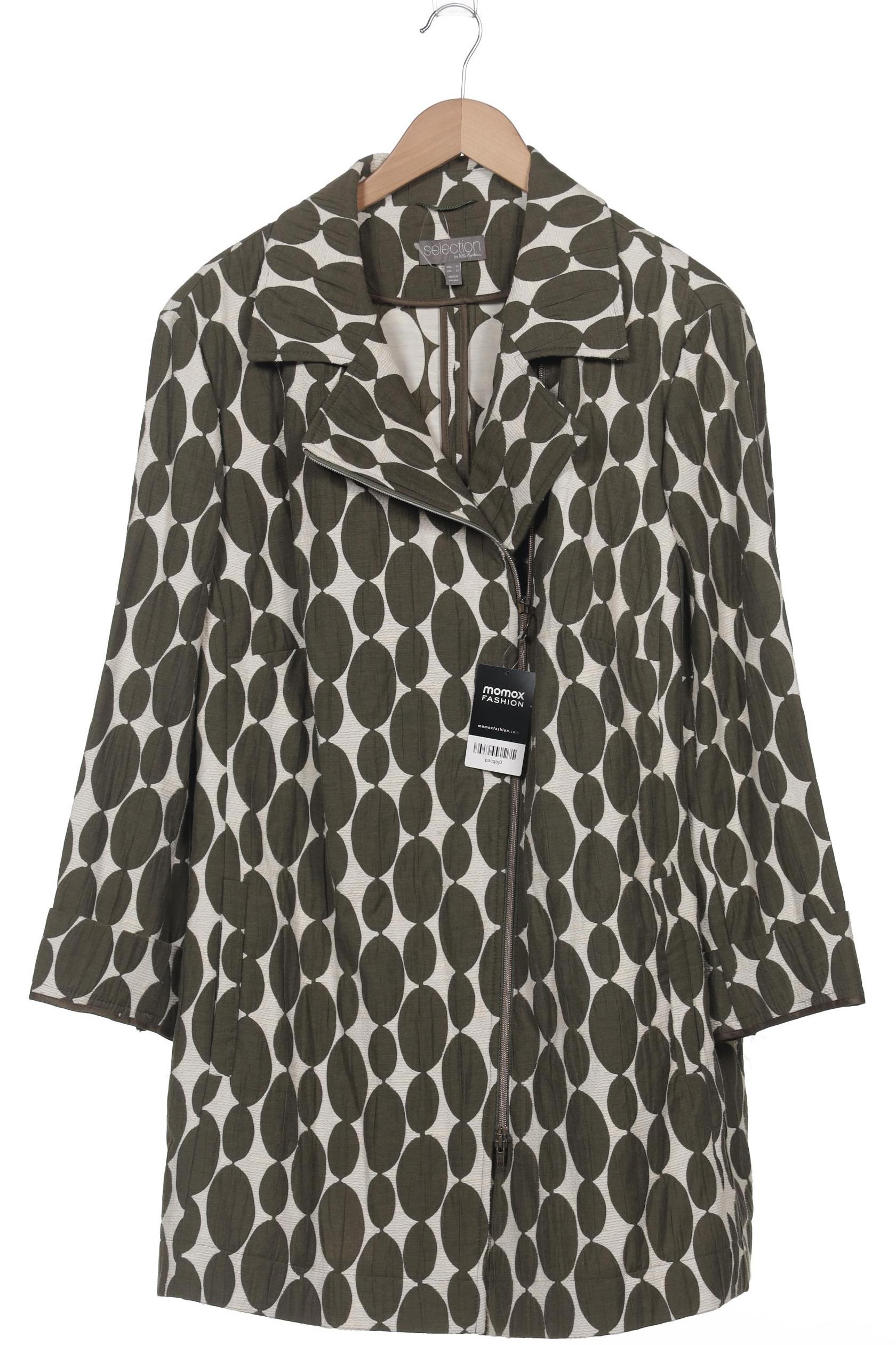 

Selection by Ulla Popken Damen Jacke, grün, Gr. 52