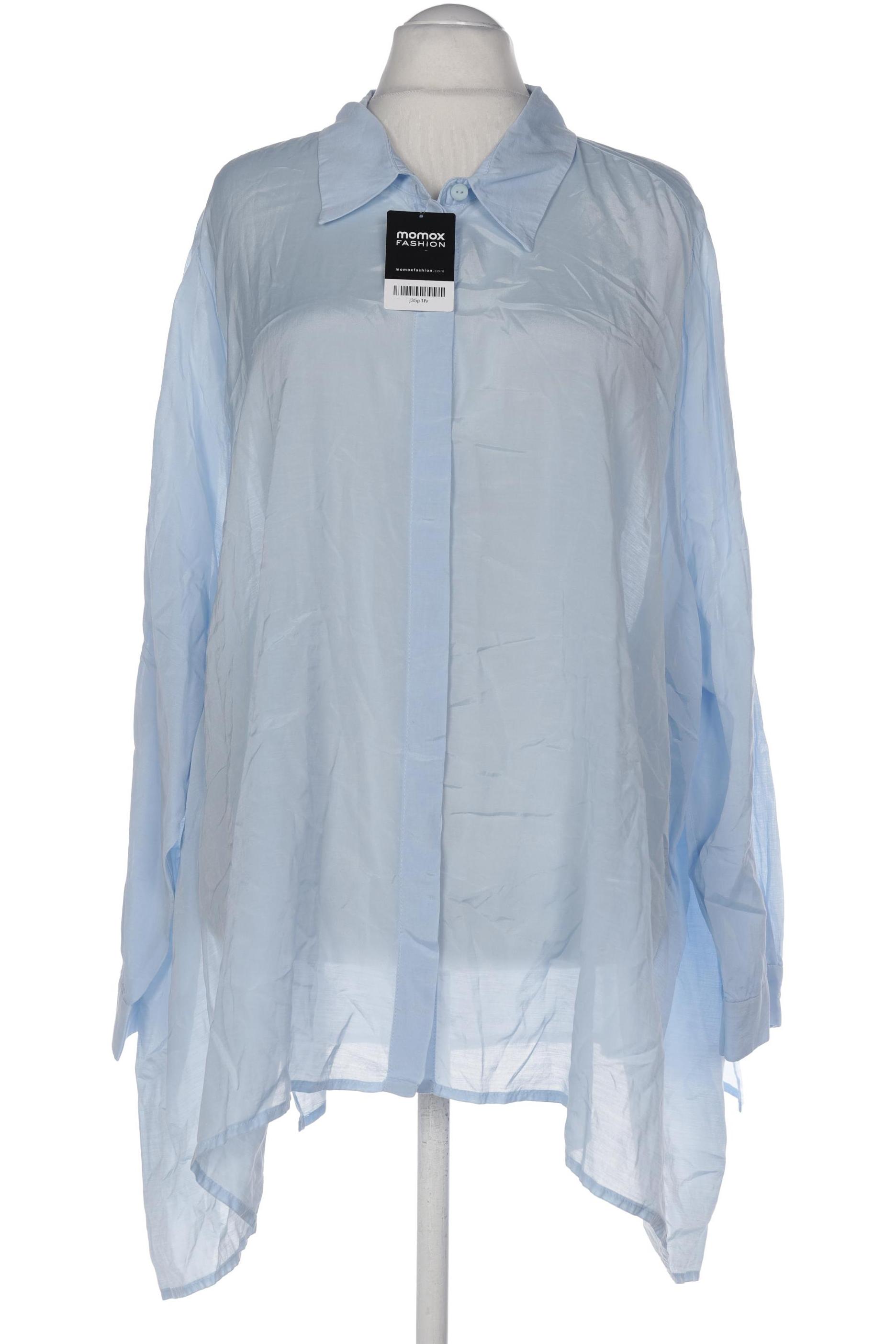 

Selection by Ulla Popken Damen Bluse, blau, Gr. 58