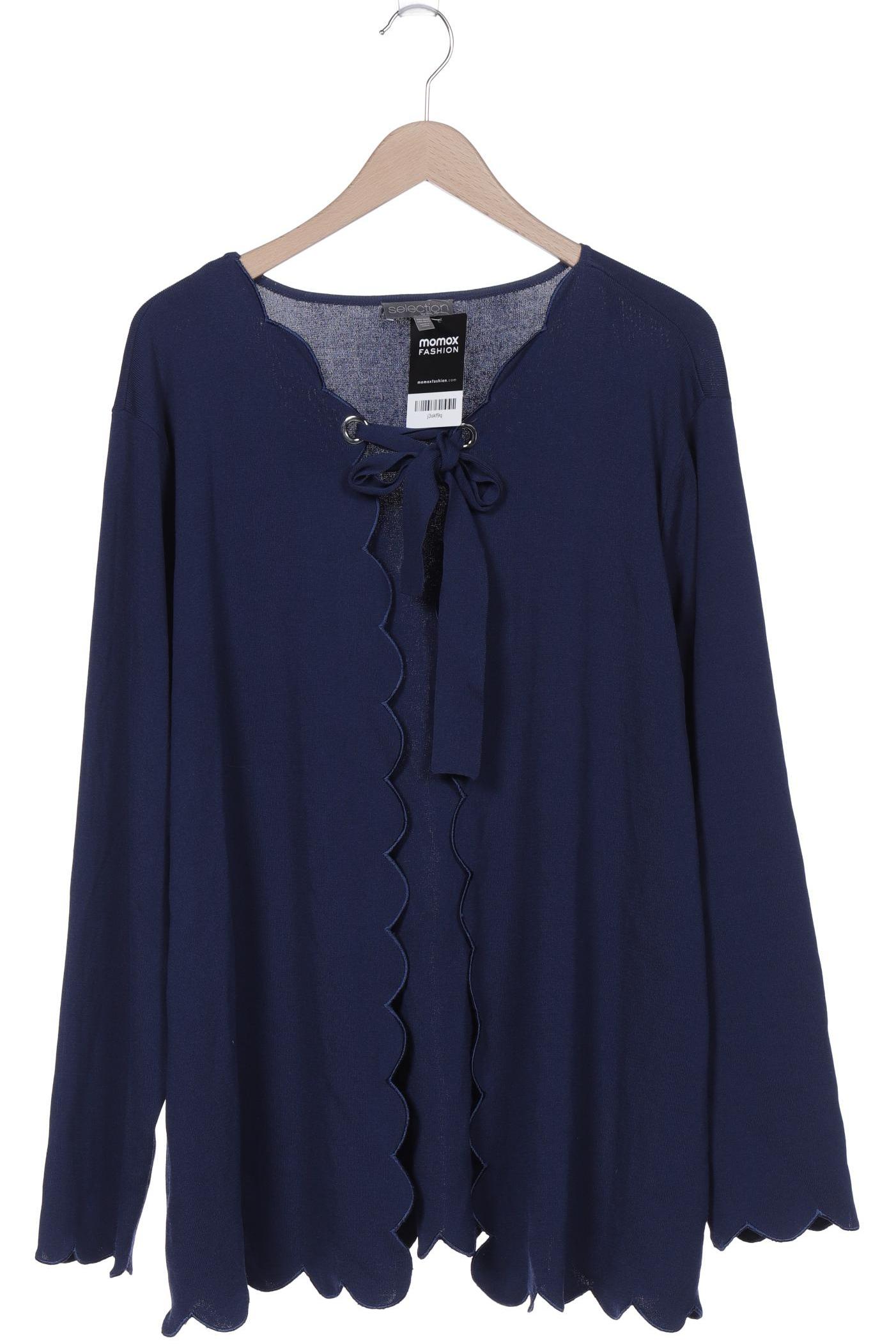 

Selection by Ulla Popken Damen Strickjacke, marineblau, Gr. 50