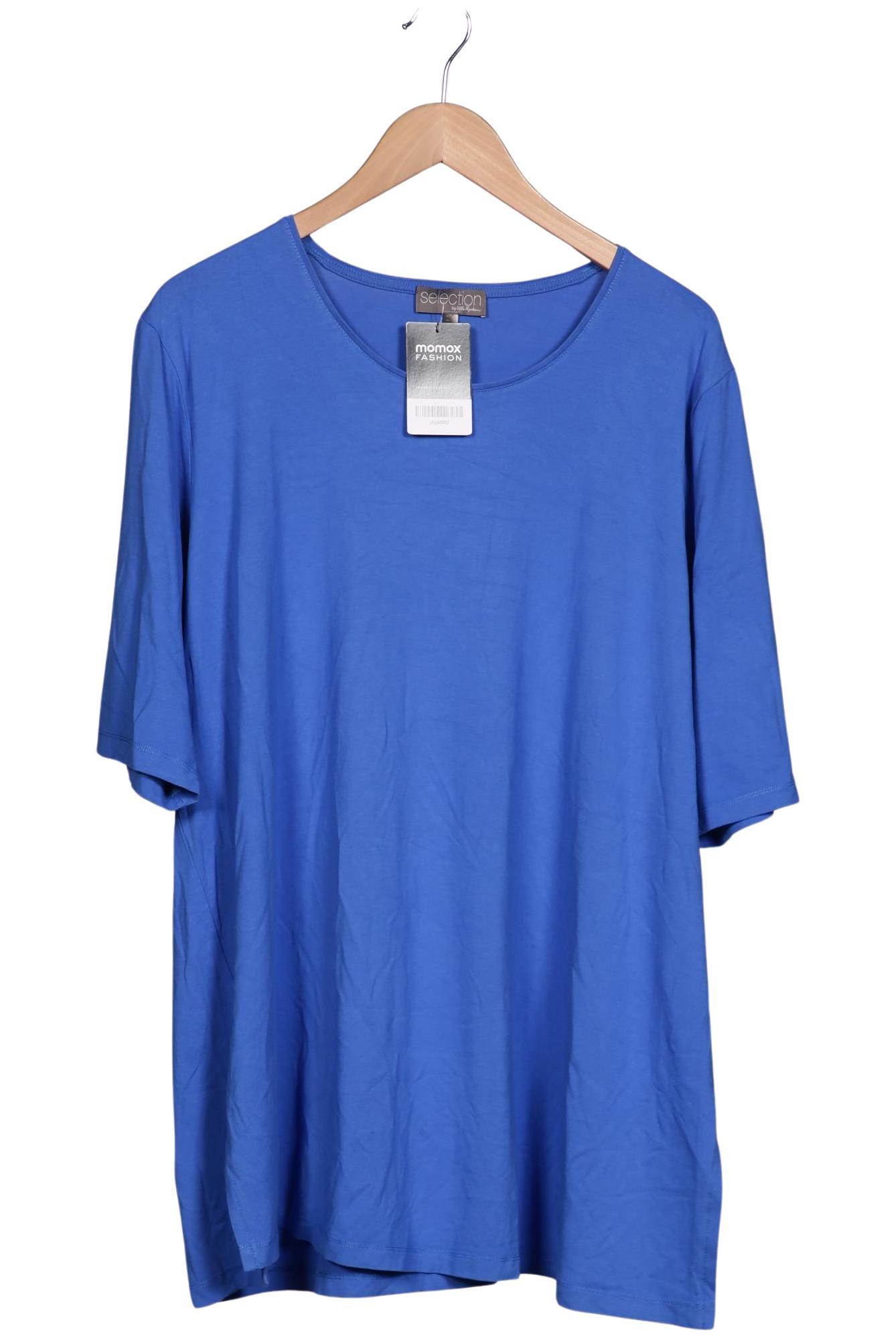 

Selection by Ulla Popken Damen T-Shirt, blau, Gr. 50