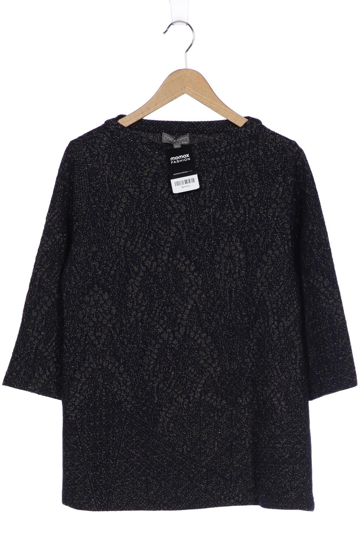 

Selection by Ulla Popken Damen Sweatshirt, marineblau, Gr. 42