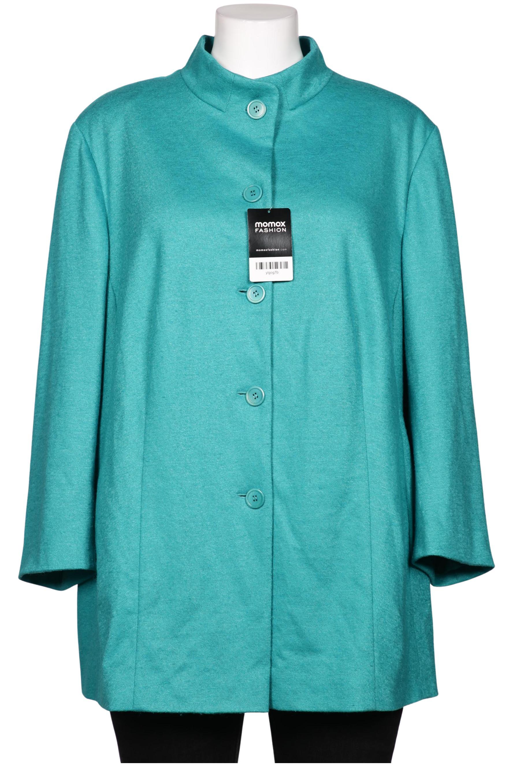 

Selection by Ulla Popken Damen Blazer, türkis, Gr. 52