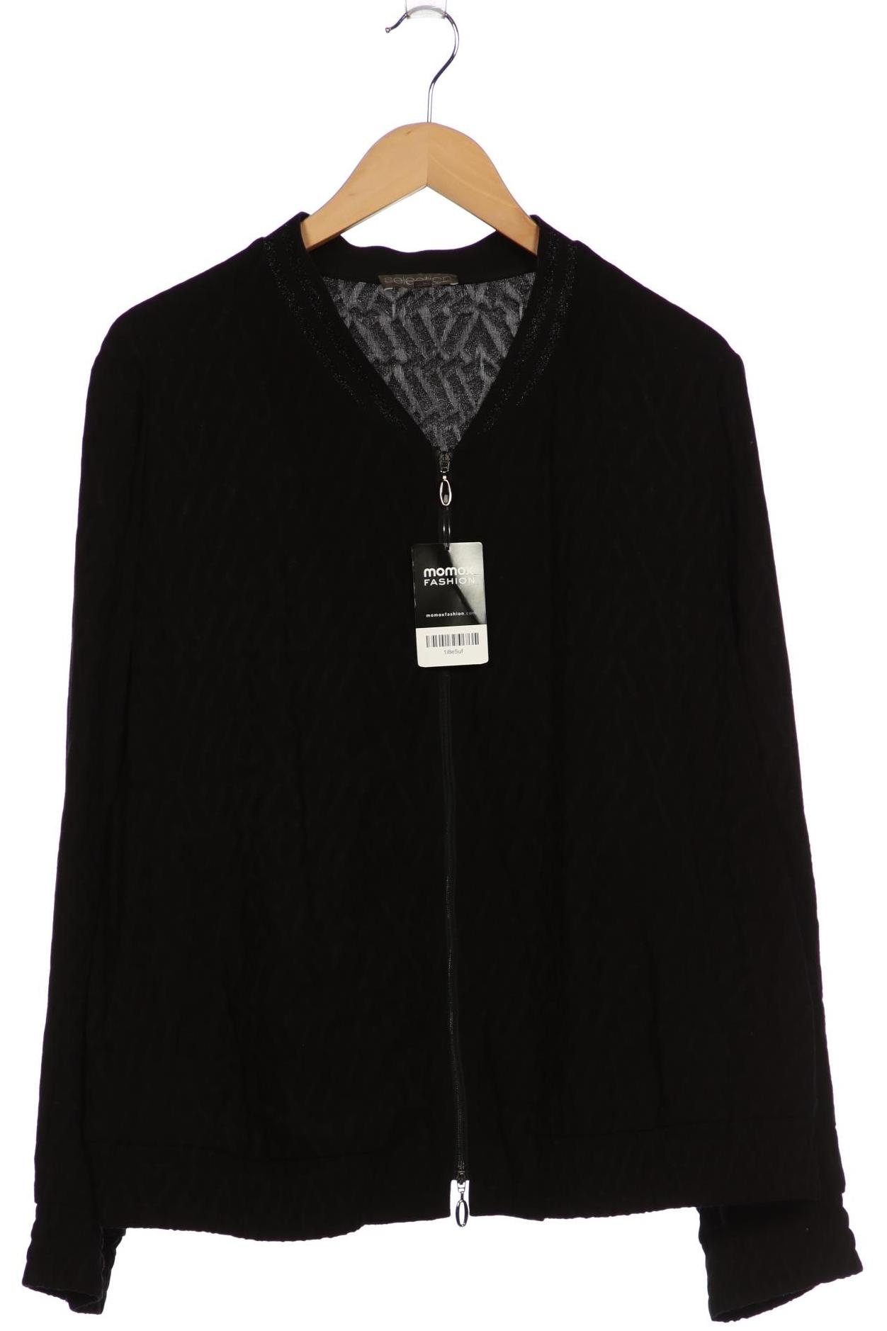 

Selection by Ulla Popken Damen Jacke, schwarz, Gr. 46