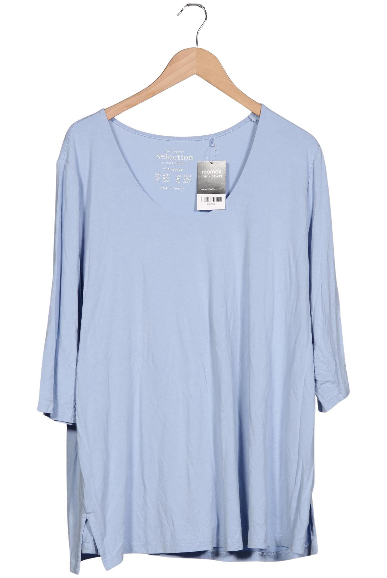 

Selection by Ulla Popken Damen T-Shirt, blau, Gr. 50