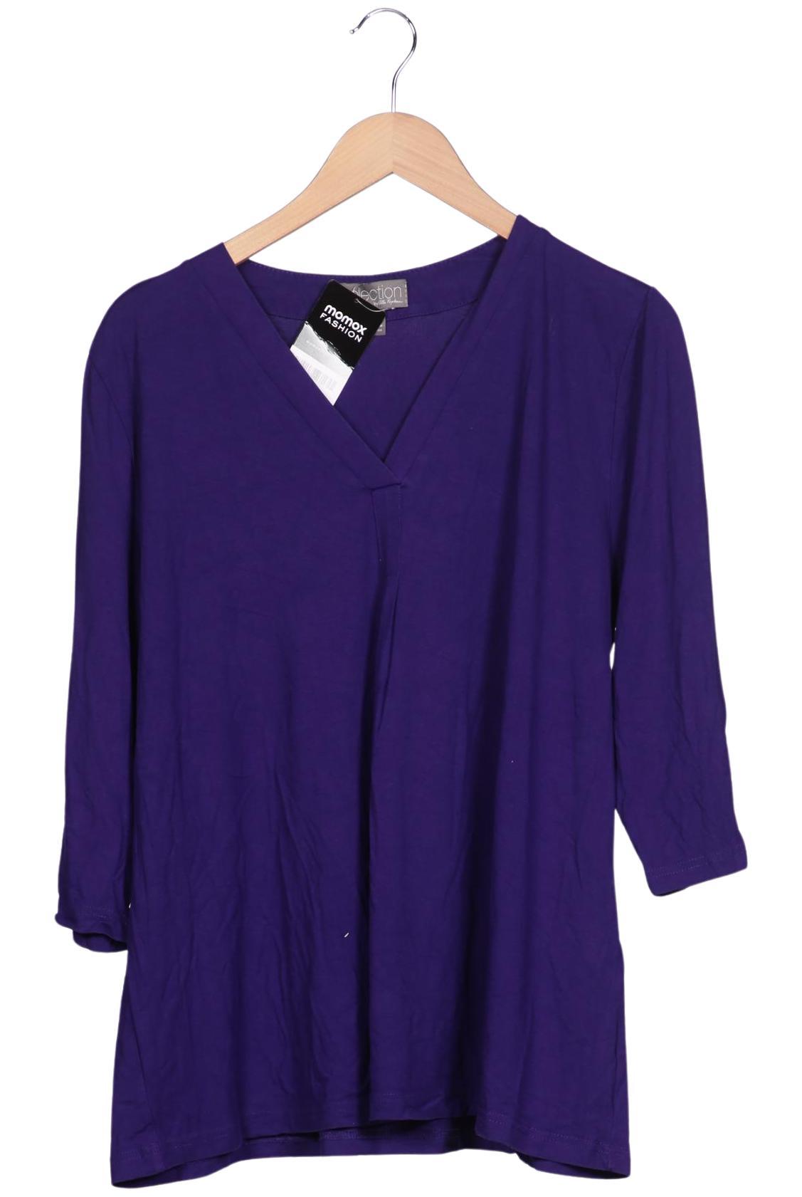 

Selection by Ulla Popken Damen T-Shirt, flieder, Gr. 46