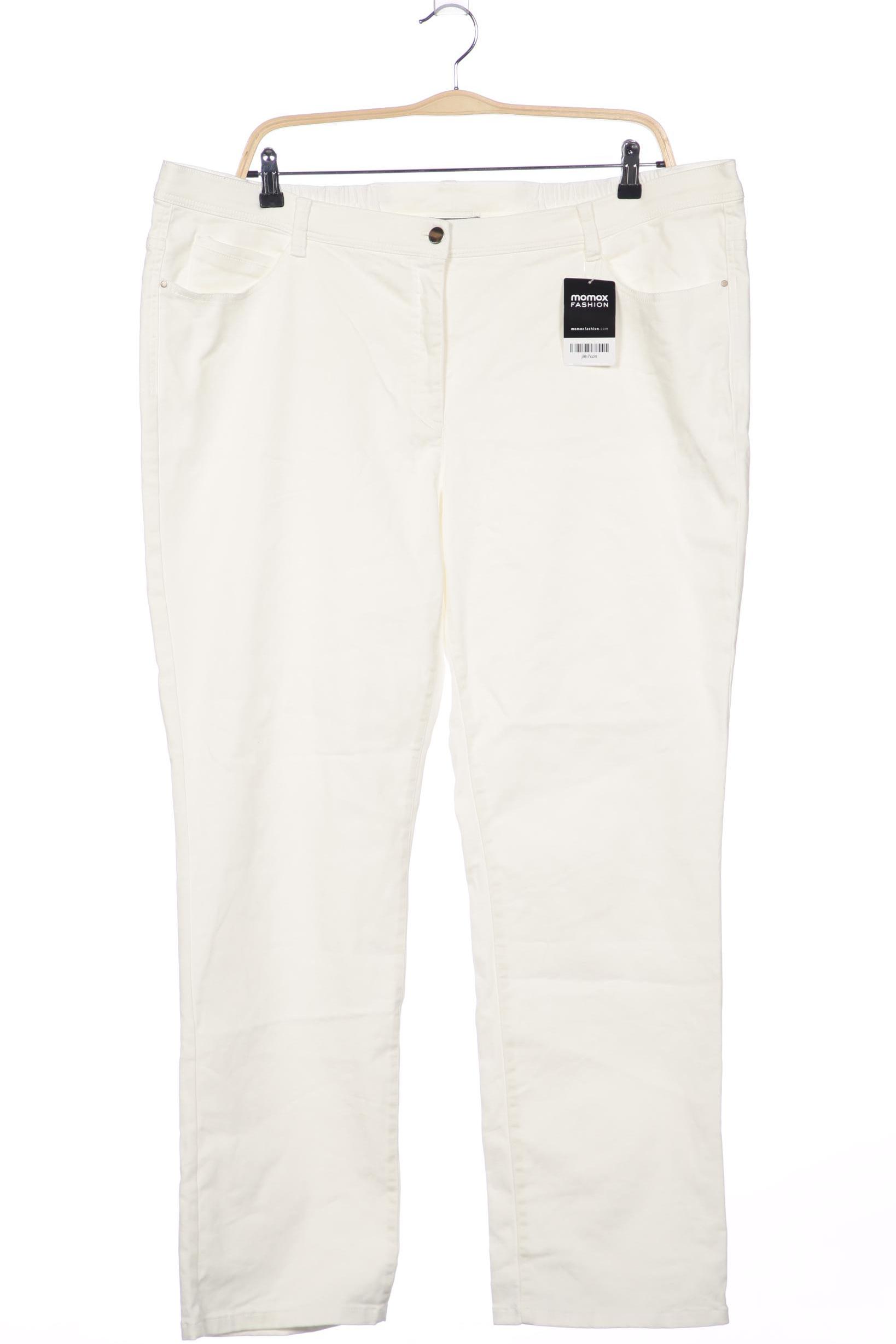 

Selection by Ulla Popken Damen Jeans, weiß, Gr. 52