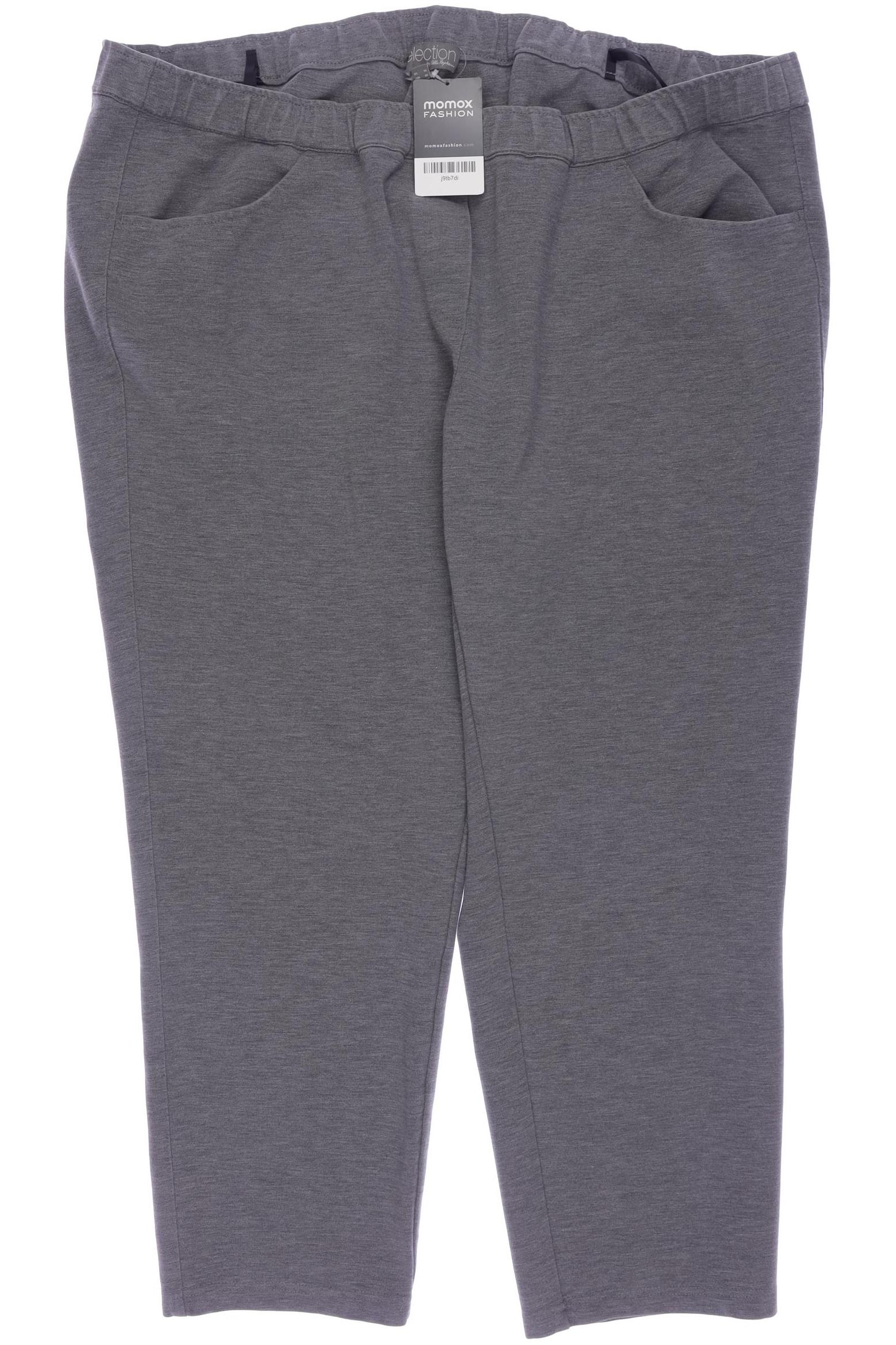 

Selection by Ulla Popken Damen Stoffhose, grau, Gr. 54