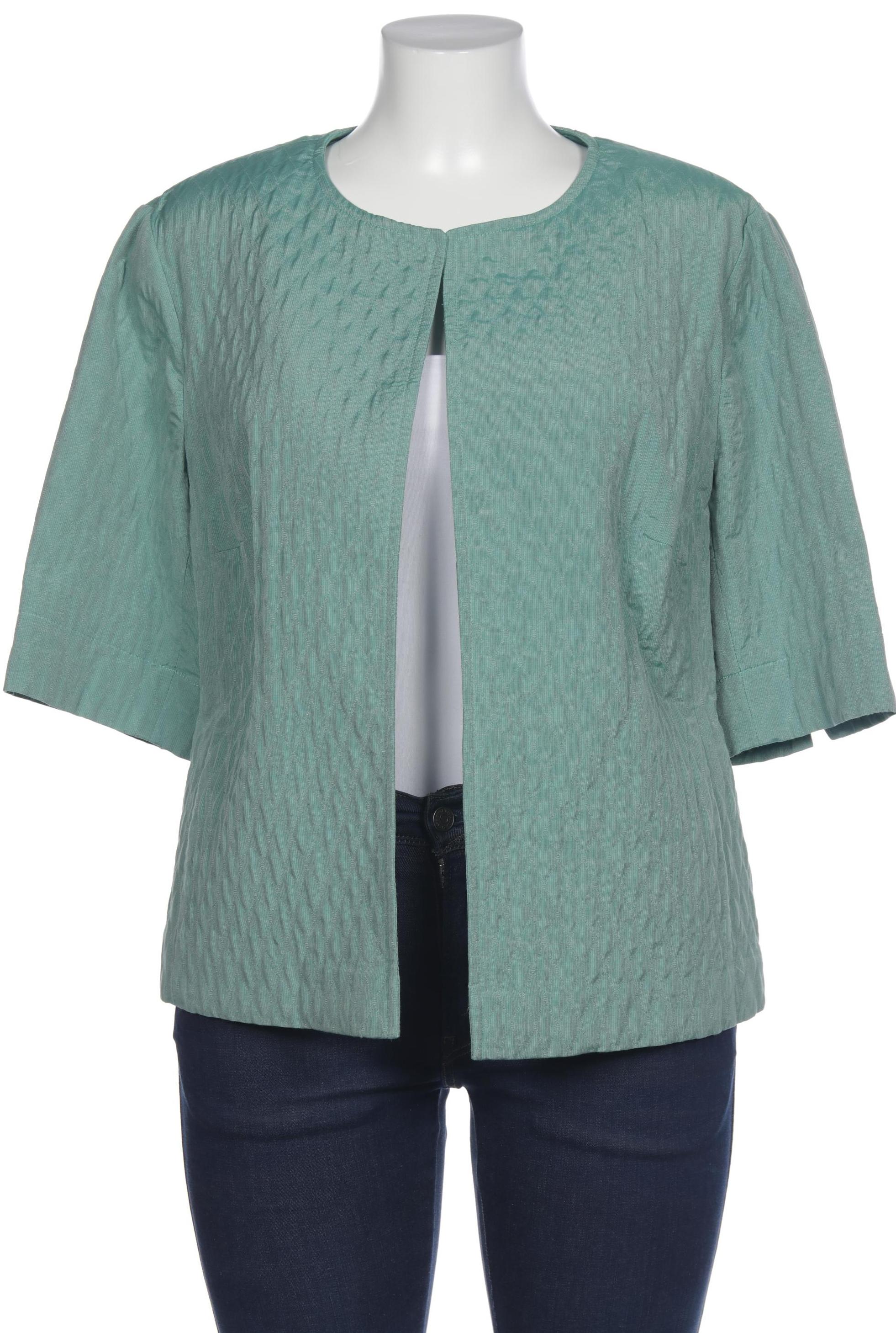 

Selection by Ulla Popken Damen Blazer, türkis, Gr. 46