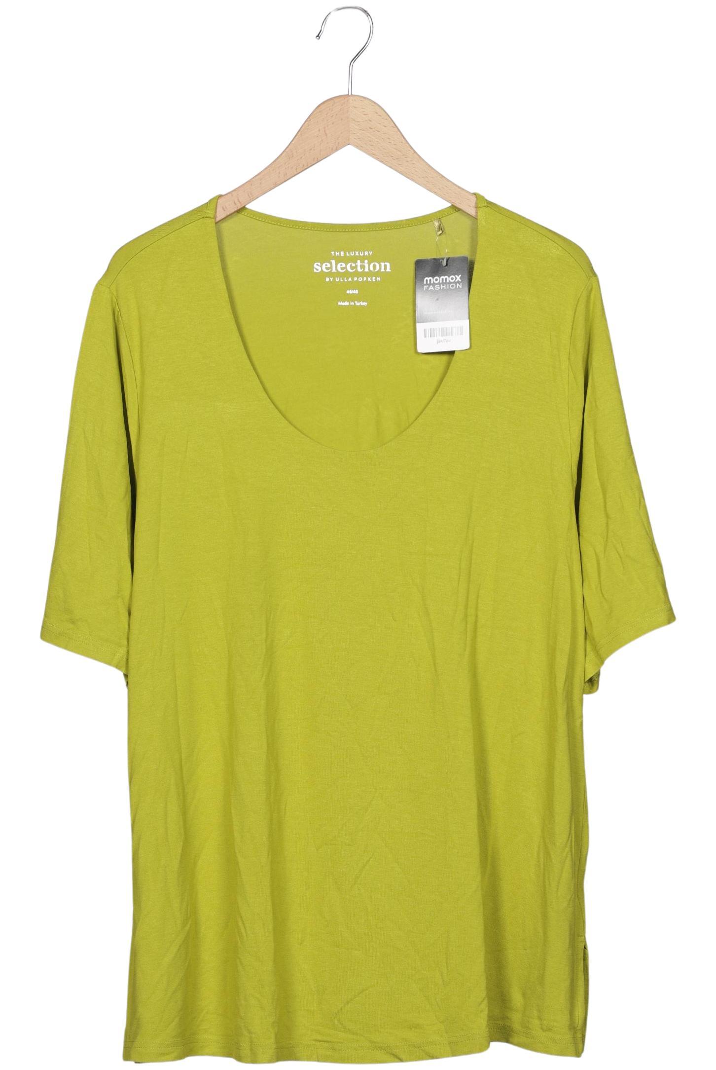 

Selection by Ulla Popken Damen T-Shirt, hellgrün, Gr. 46