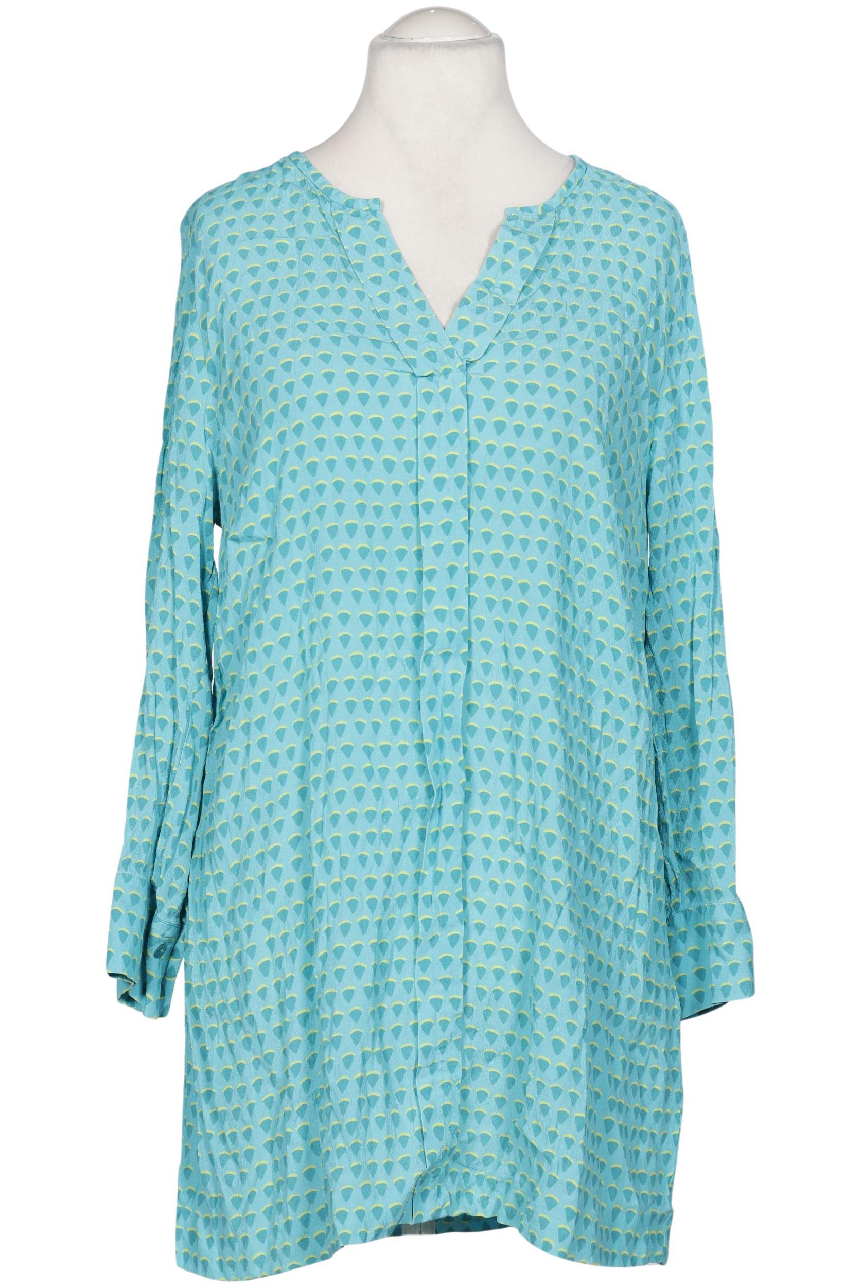 

Selection by Ulla Popken Damen Bluse, türkis, Gr. 46