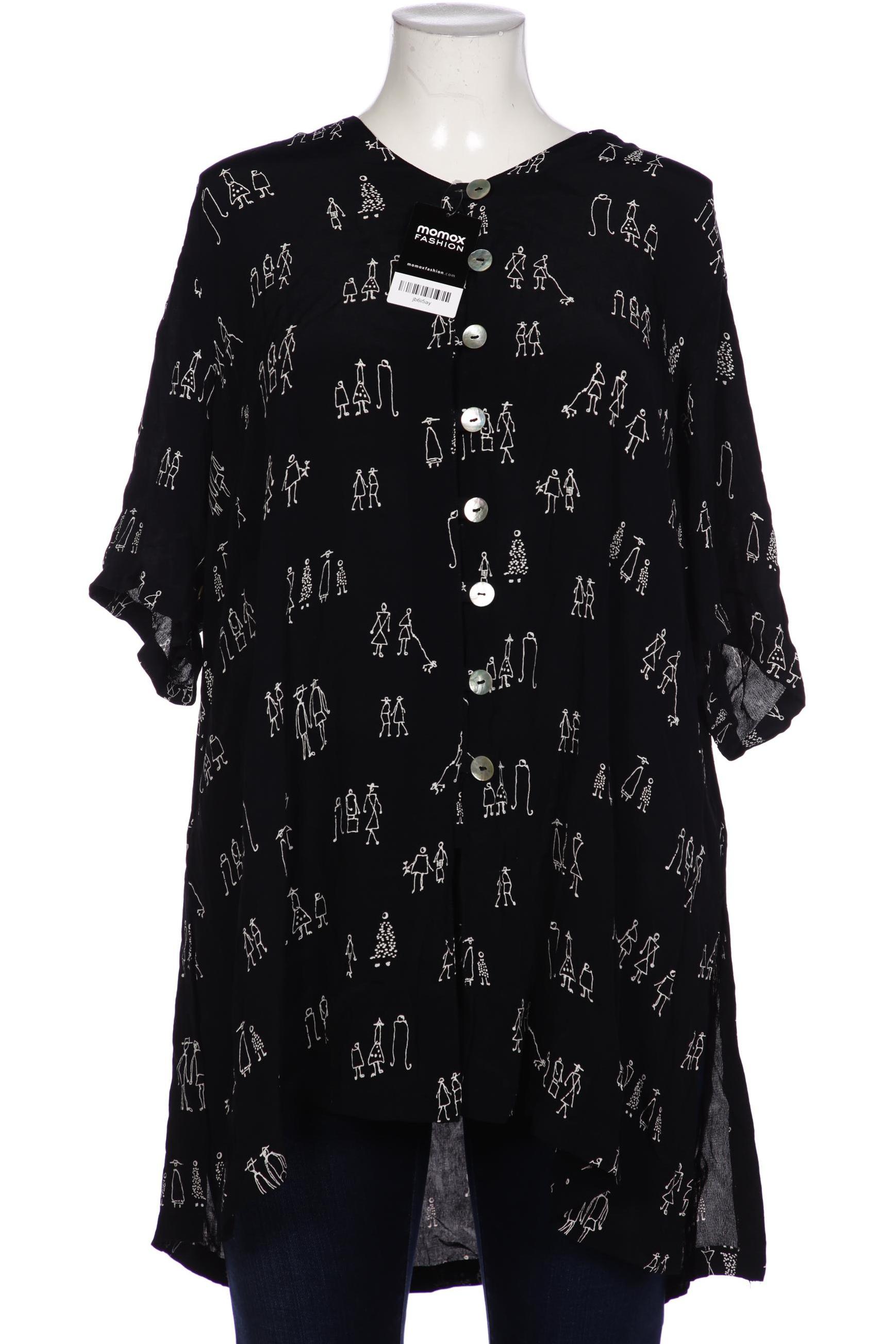 

Selection by Ulla Popken Damen Bluse, schwarz, Gr. 46