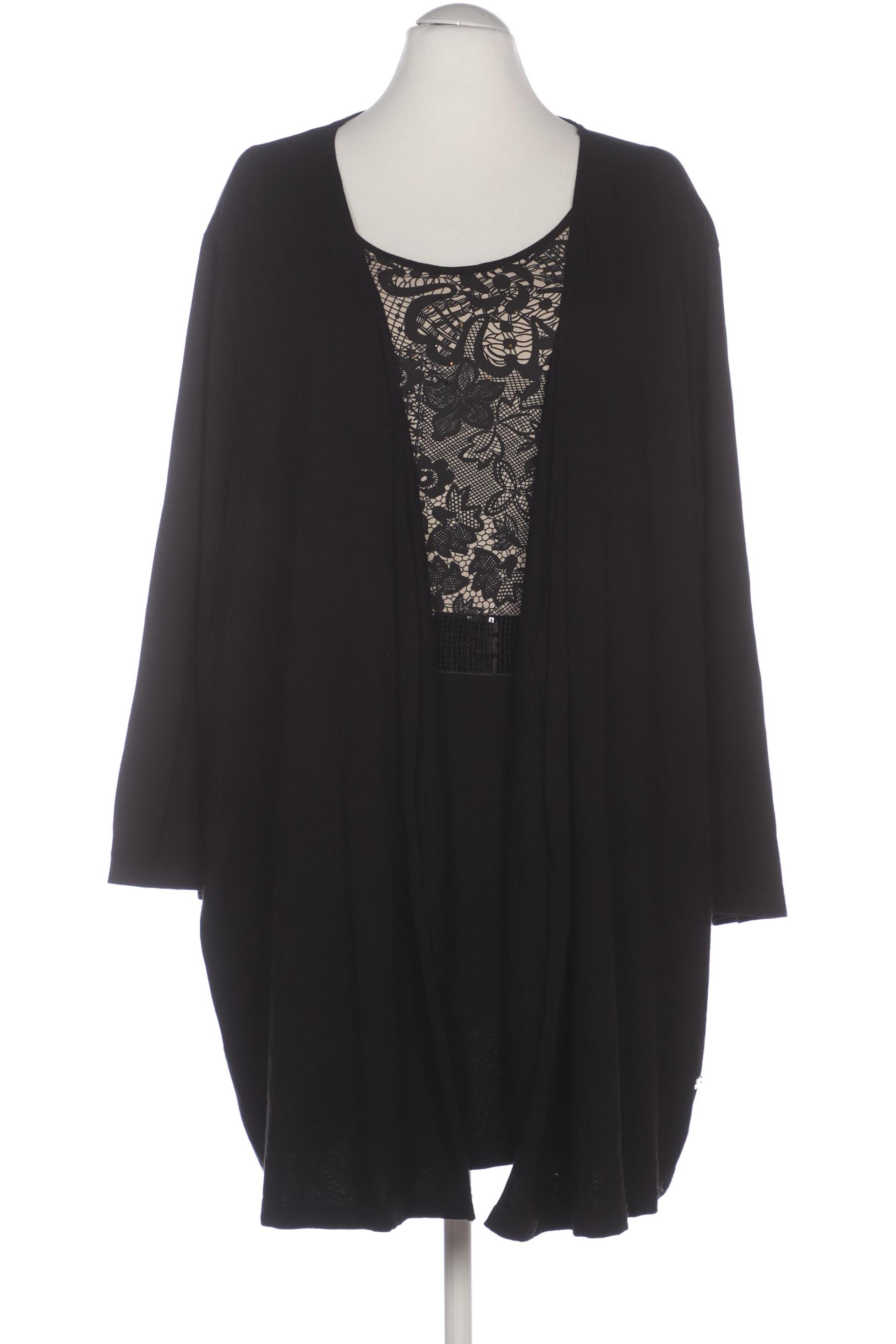 

Selection by Ulla Popken Damen Langarmshirt, schwarz, Gr. 58