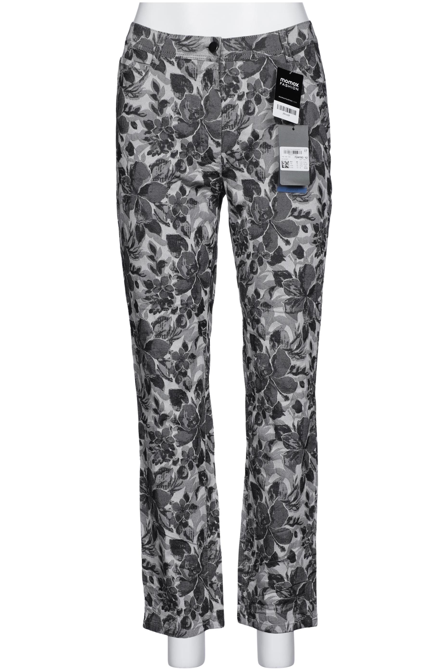 

Selection by Ulla Popken Damen Stoffhose, grau, Gr. 44