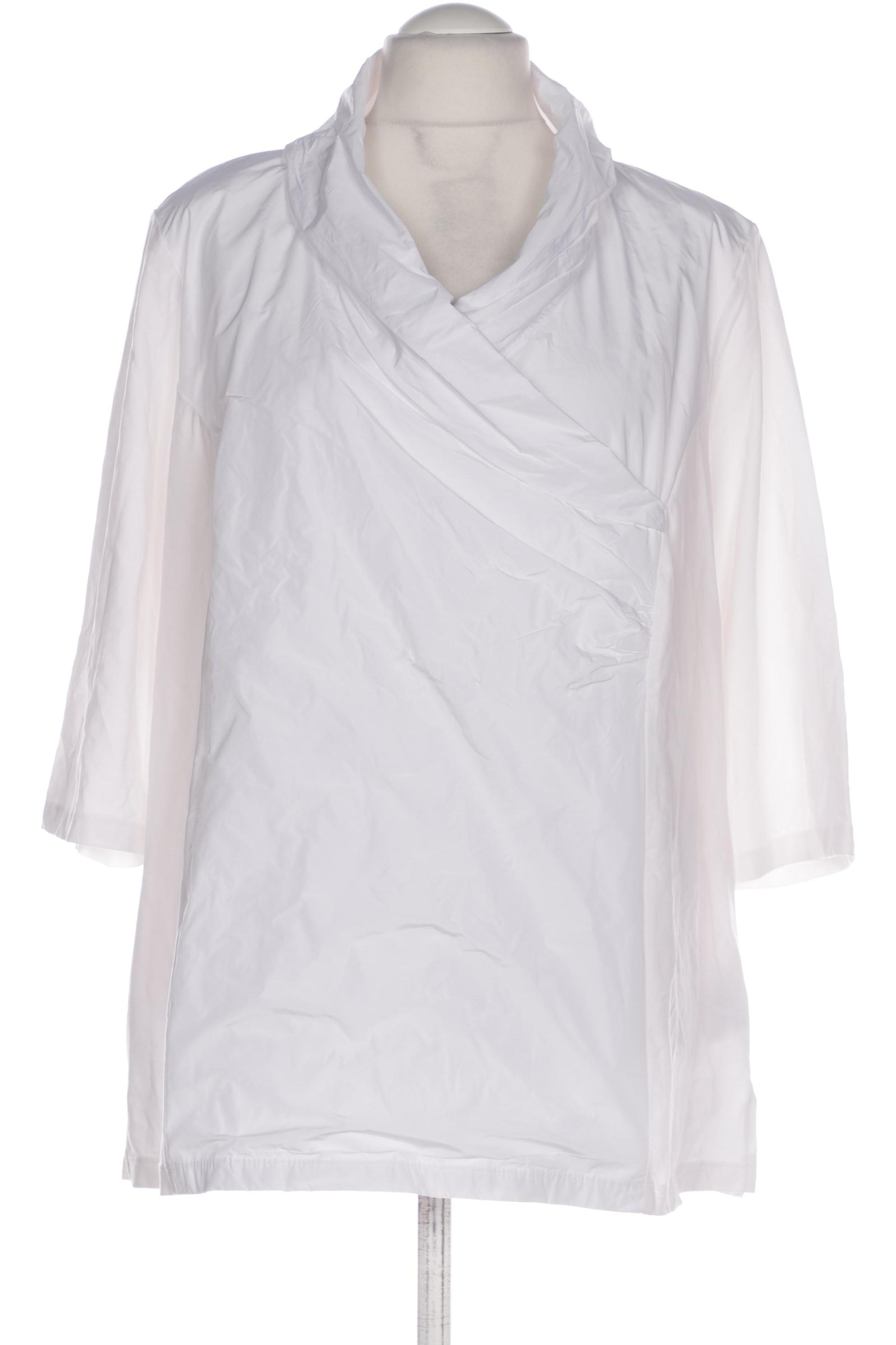 

Selection by Ulla Popken Damen Langarmshirt, weiß, Gr. 54