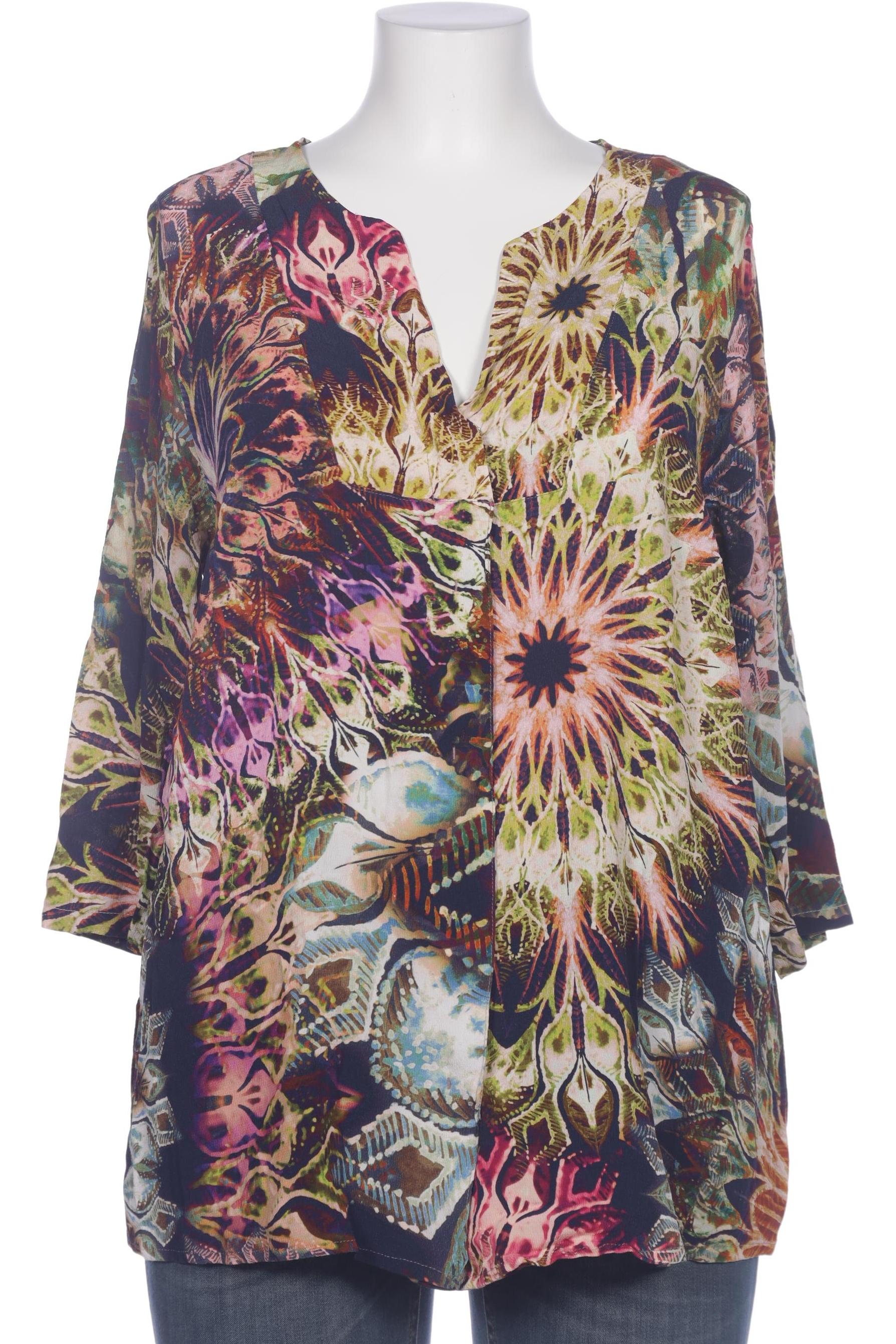 

Selection by Ulla Popken Damen Bluse, mehrfarbig, Gr. 46