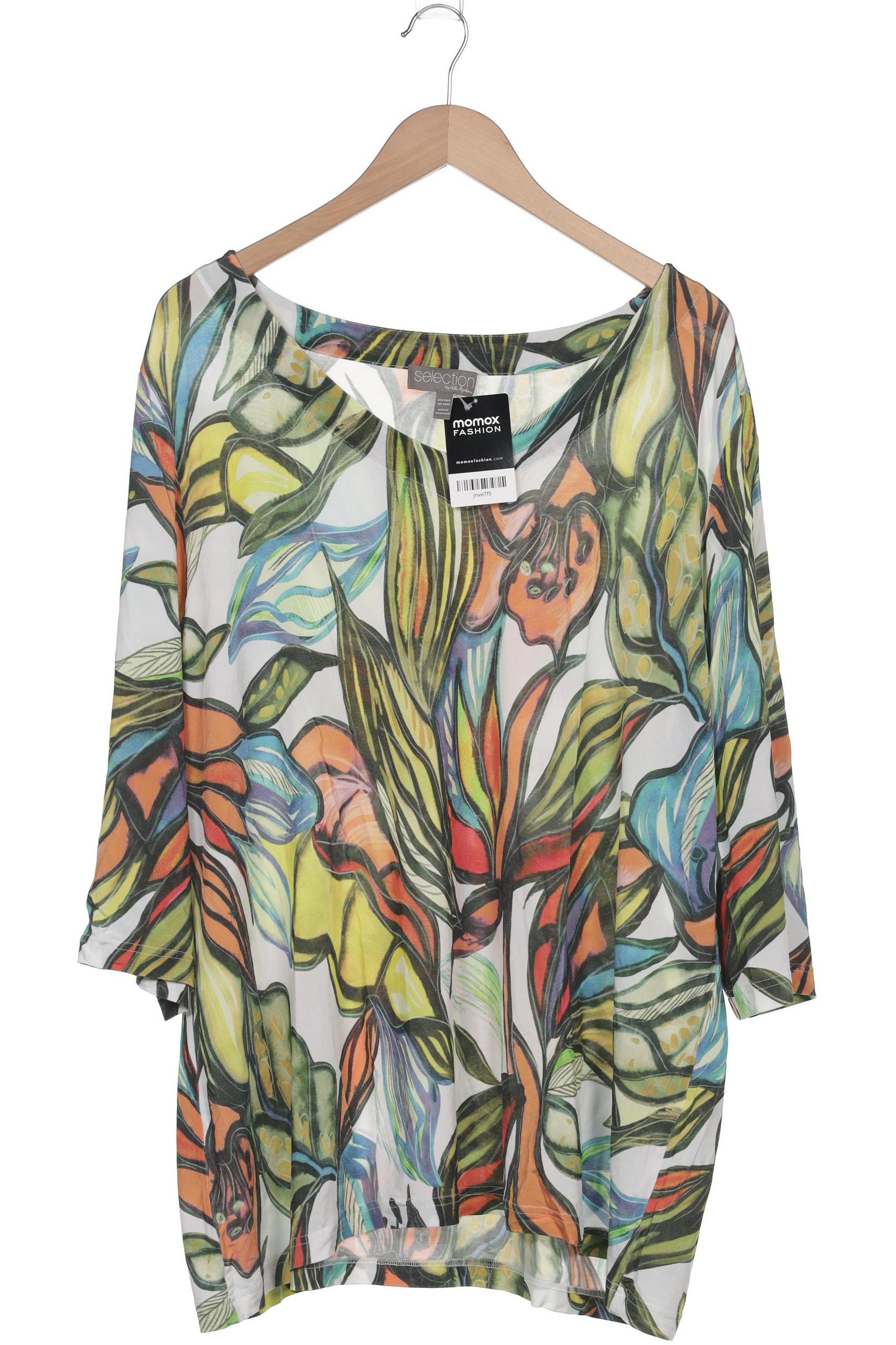 

Selection by Ulla Popken Damen Langarmshirt, grün, Gr. 50