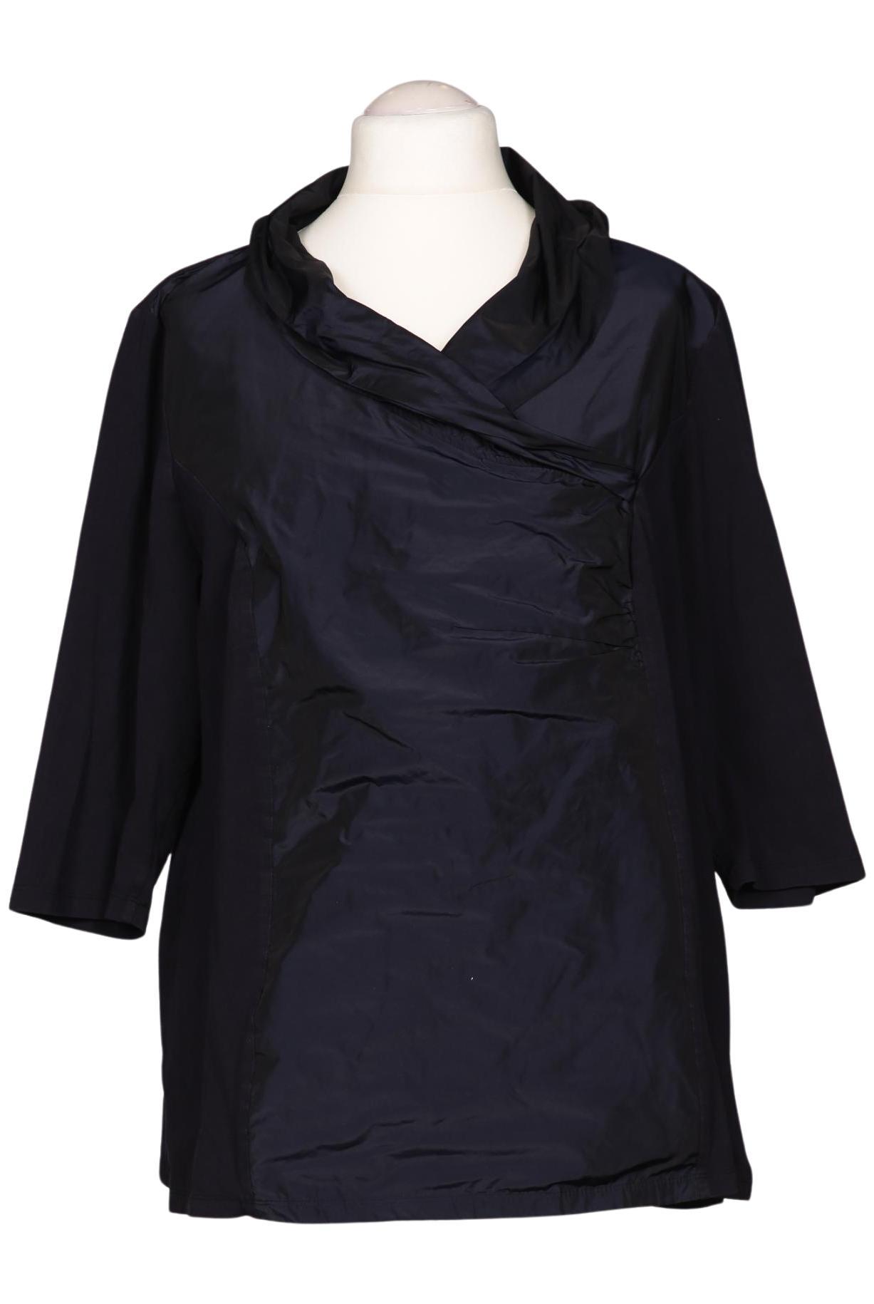 

Selection by Ulla Popken Damen Bluse, marineblau, Gr. 50