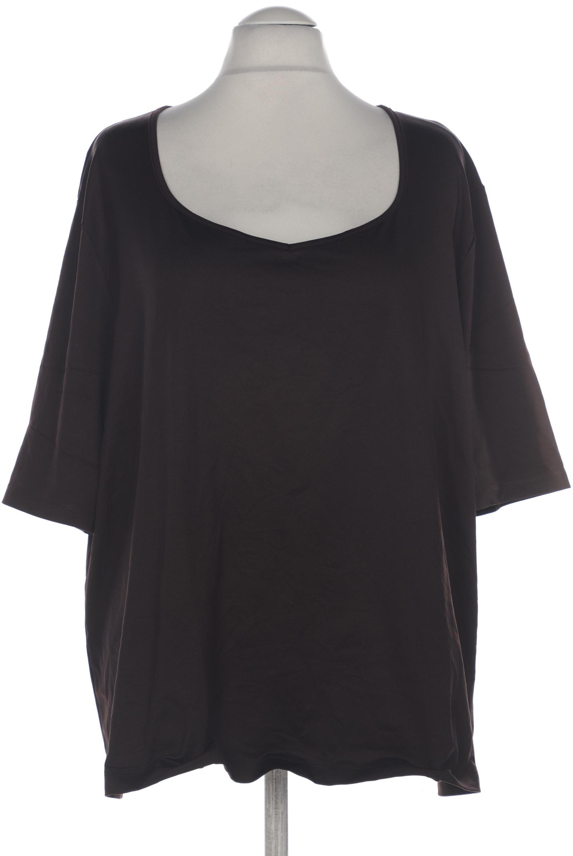 

Selection by Ulla Popken Damen T-Shirt, braun, Gr. 54