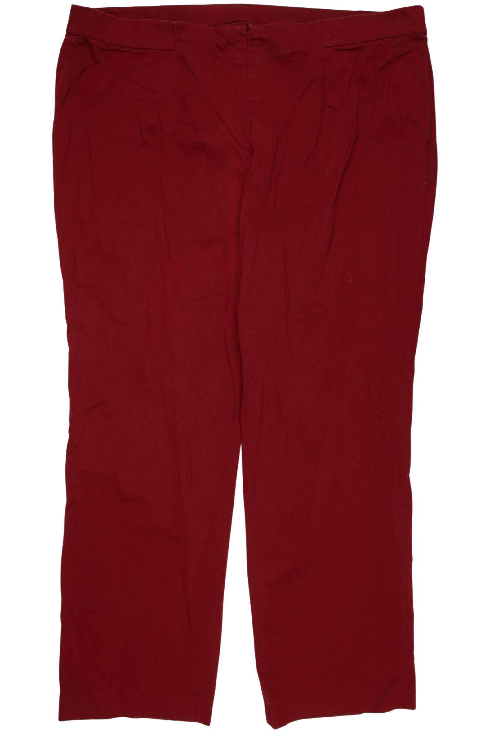 

Selection by Ulla Popken Damen Stoffhose, rot, Gr. 54