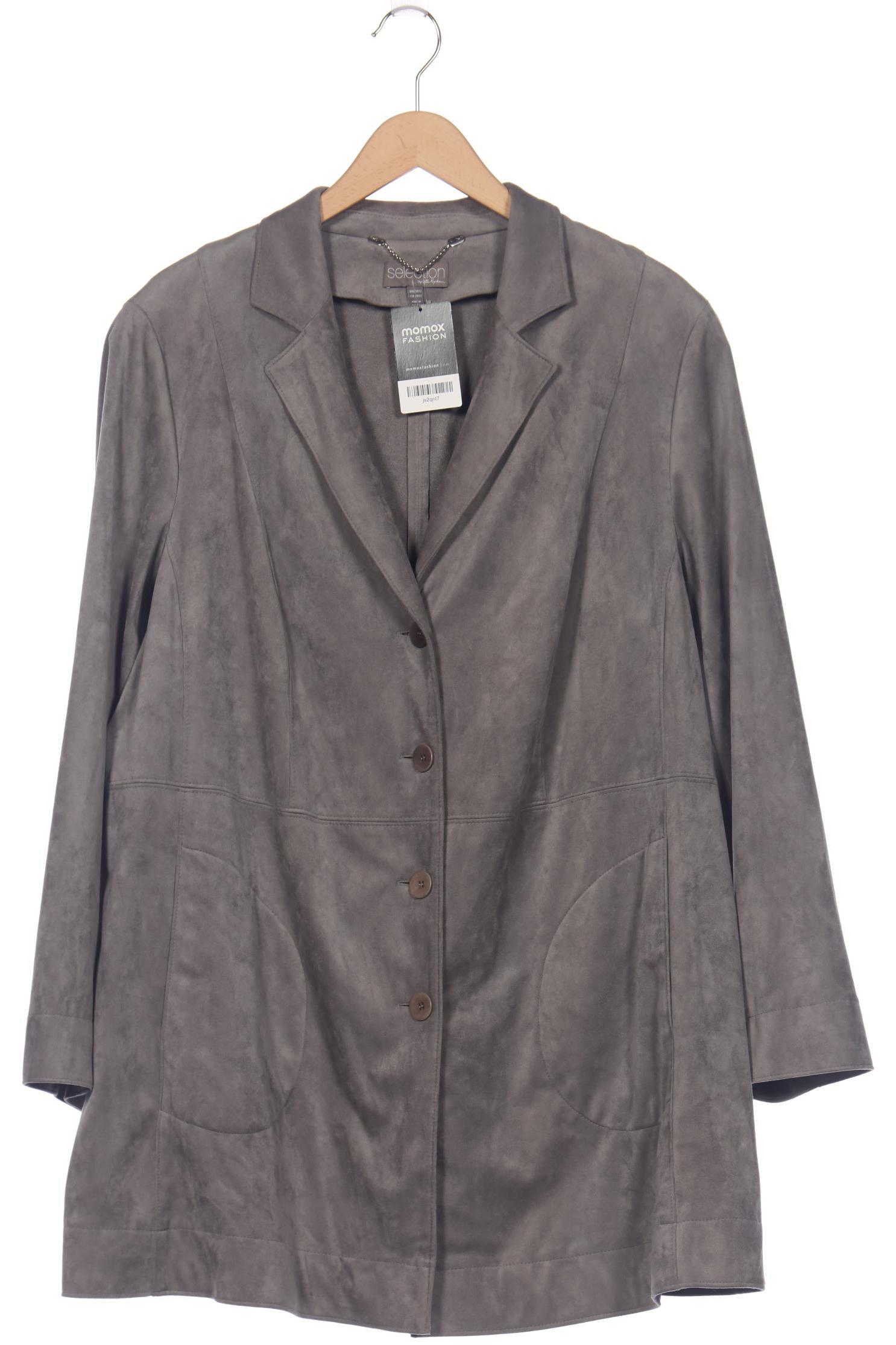 

Selection by Ulla Popken Damen Jacke, grau, Gr. 50
