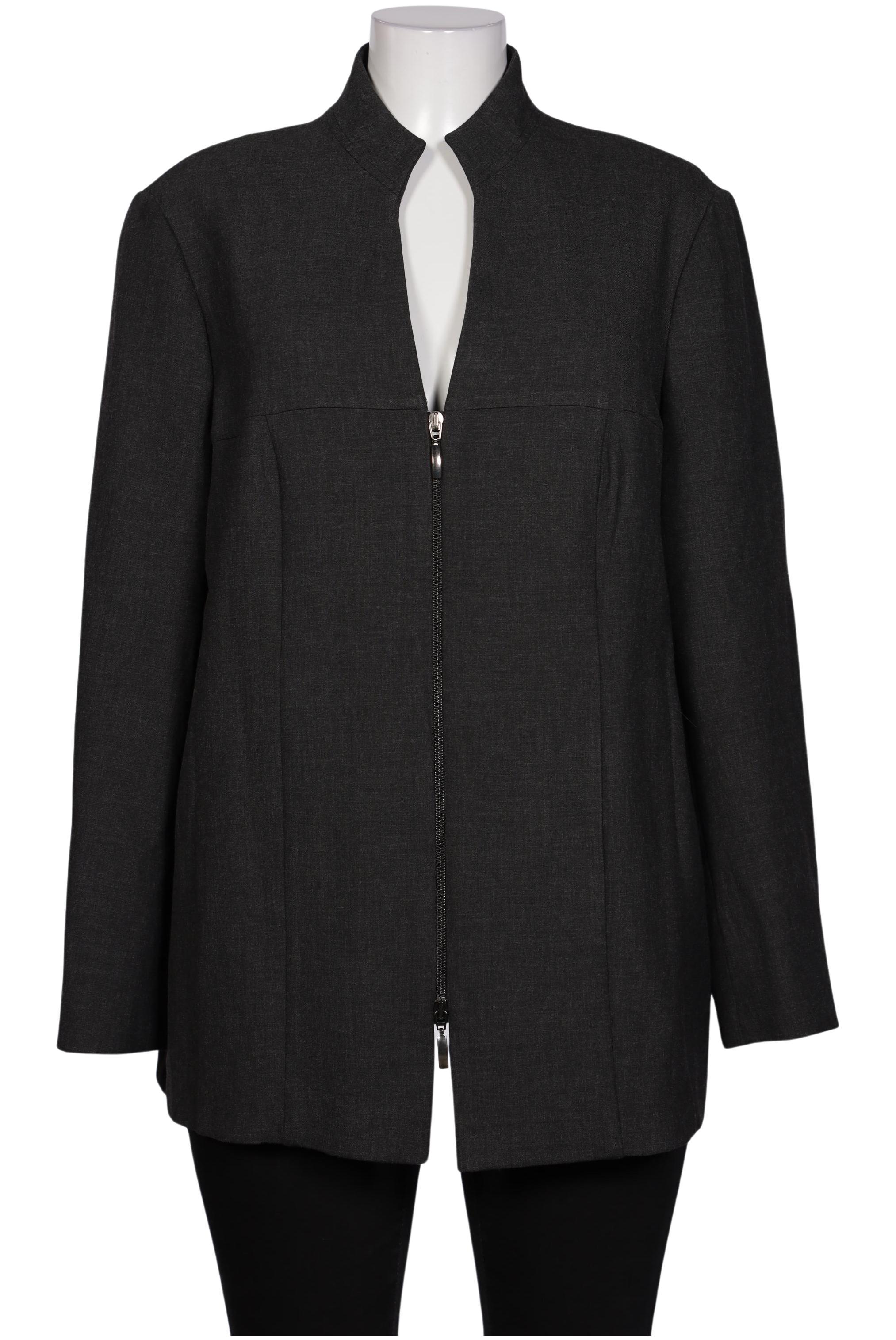 

Selection by Ulla Popken Damen Blazer, grau, Gr. 48