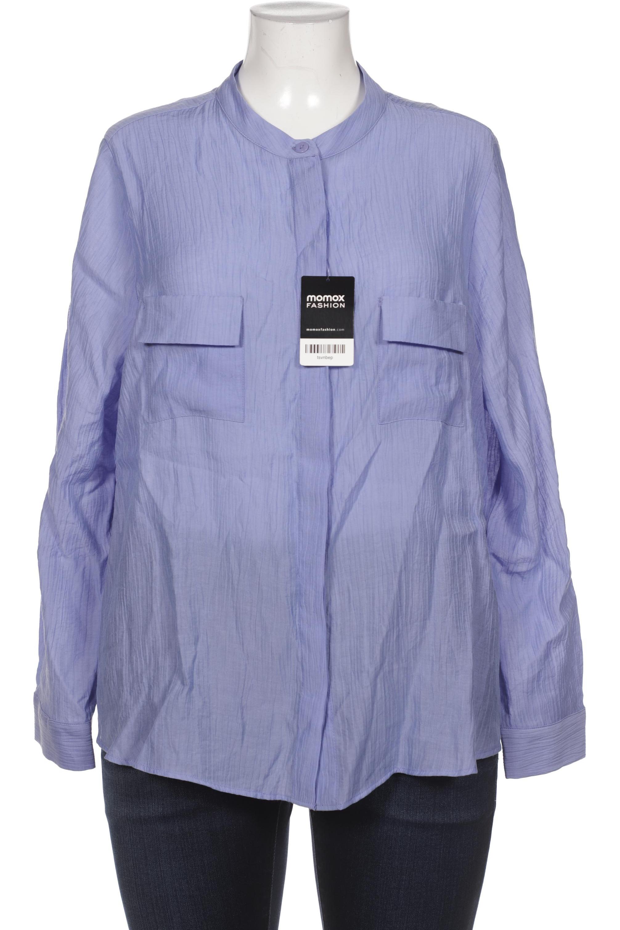 

Selection by Ulla Popken Damen Bluse, blau, Gr. 48