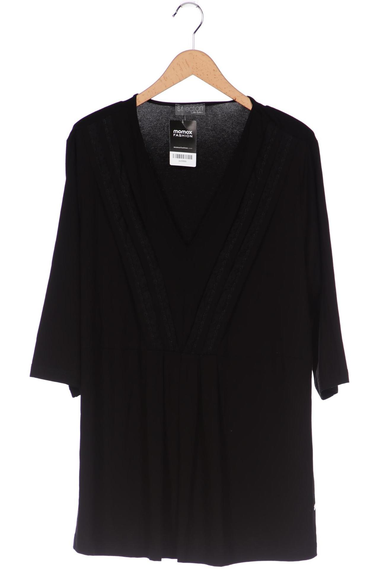 

Selection by Ulla Popken Damen Langarmshirt, schwarz, Gr. 50