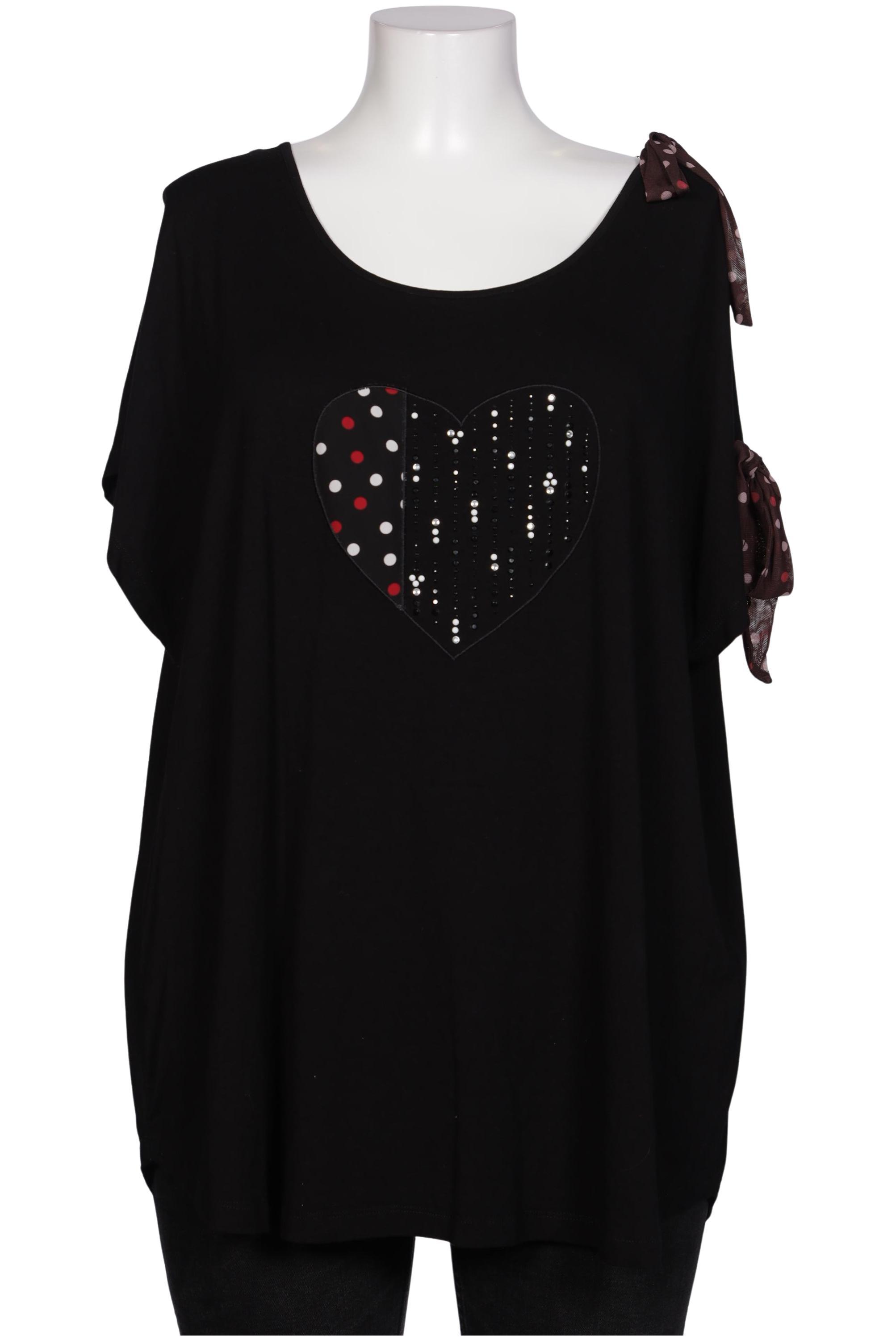 

Selection by Ulla Popken Damen T-Shirt, schwarz, Gr. 50