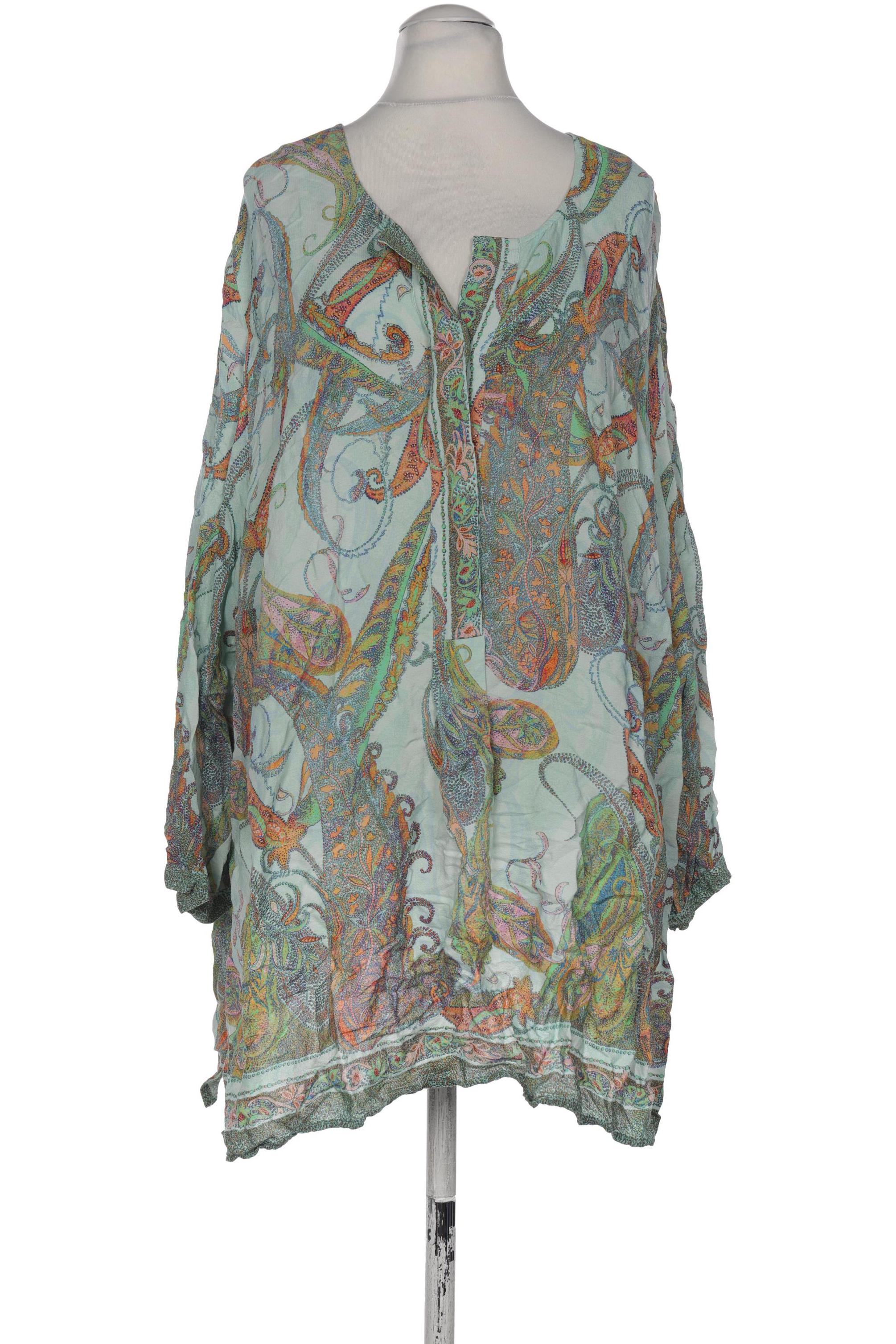 

Selection by Ulla Popken Damen Bluse, türkis, Gr. 54