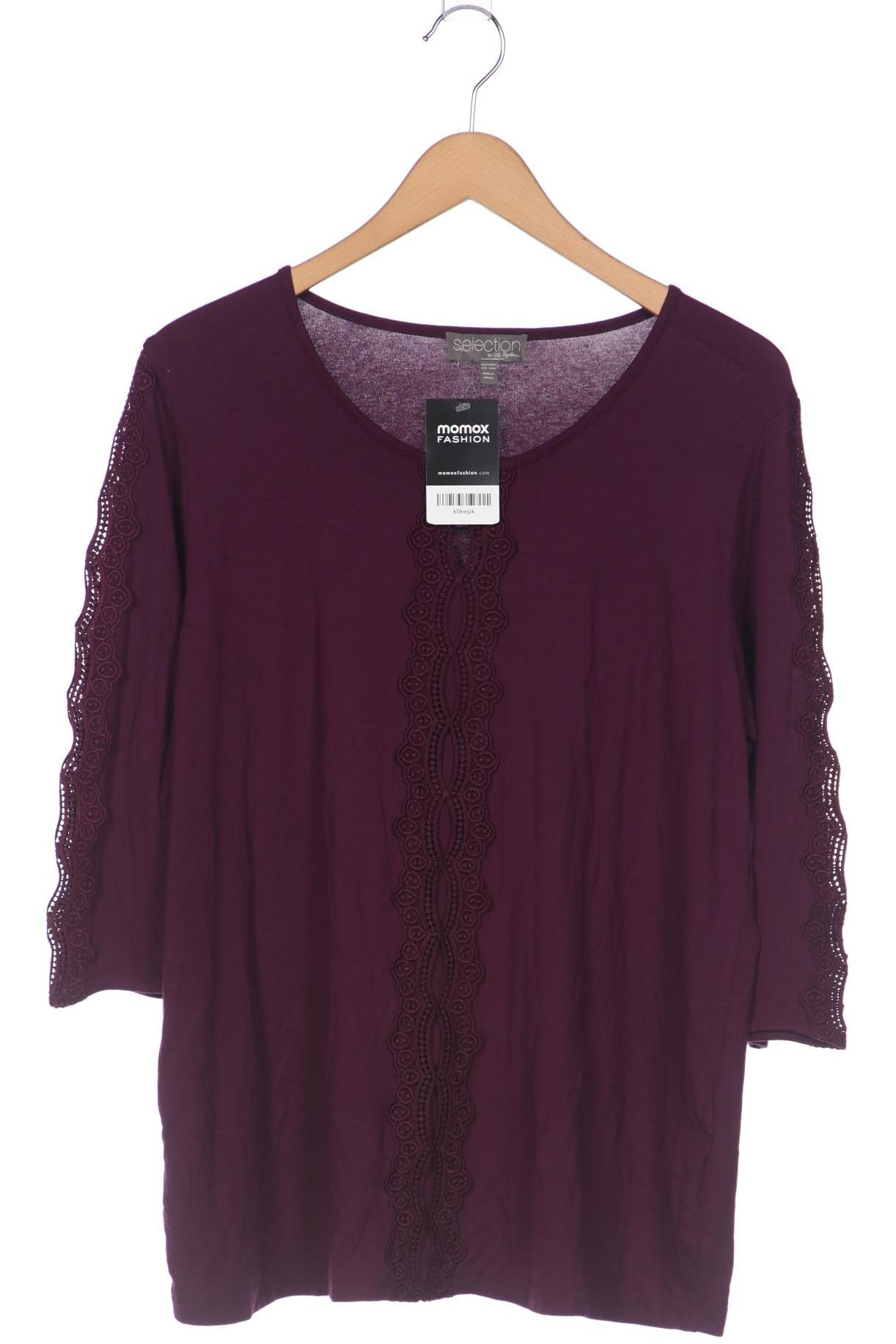 

Selection by Ulla Popken Damen Langarmshirt, flieder, Gr. 42