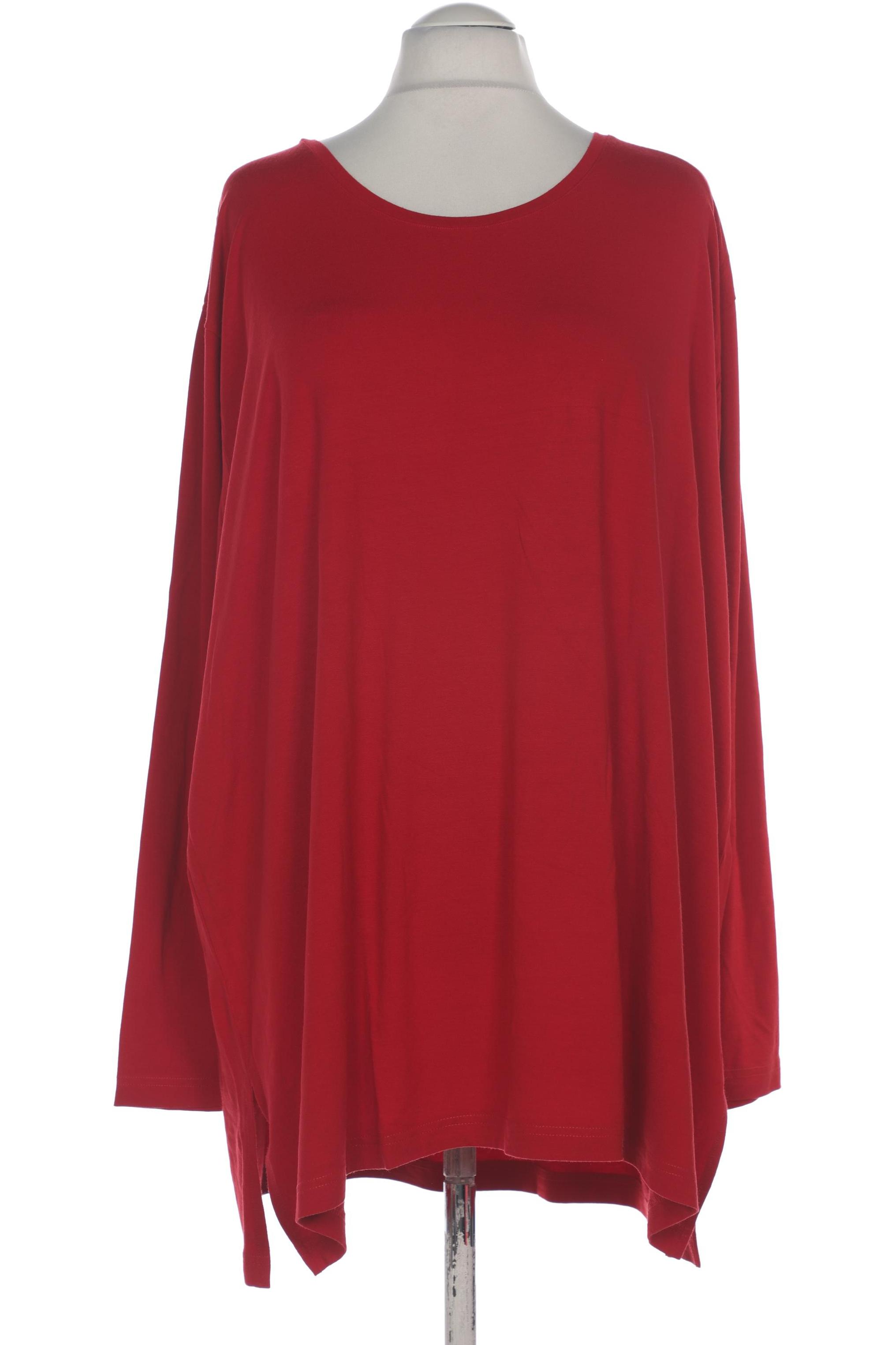 

Selection by Ulla Popken Damen Langarmshirt, rot, Gr. 54