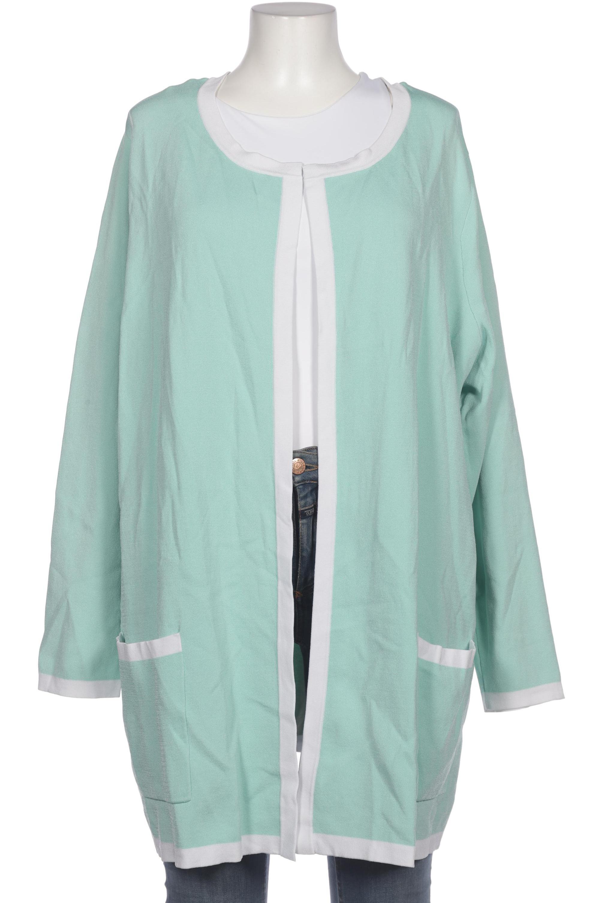 

Selection by Ulla Popken Damen Strickjacke, hellgrün, Gr. 50