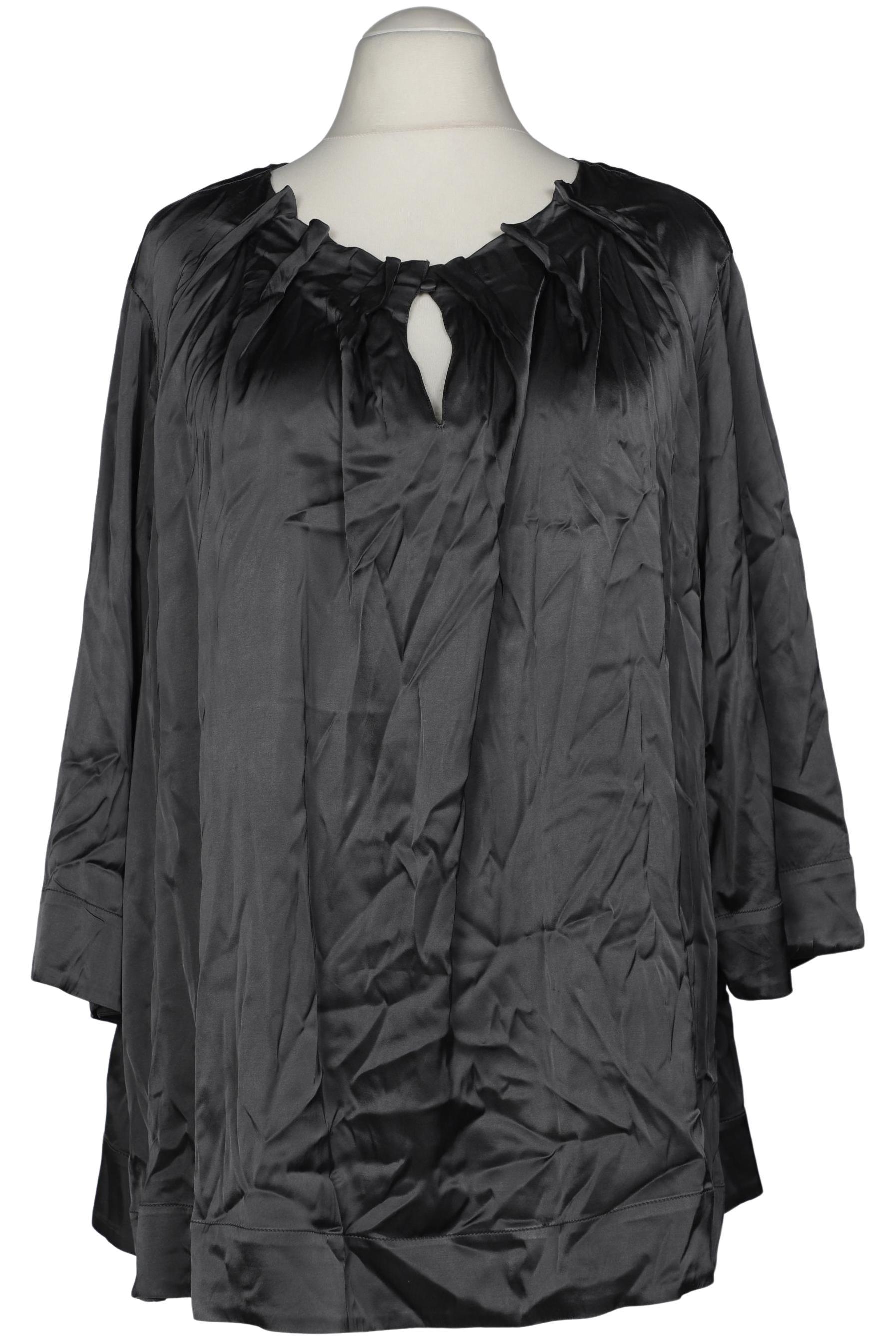 

Selection by Ulla Popken Damen Bluse, grau, Gr. 56